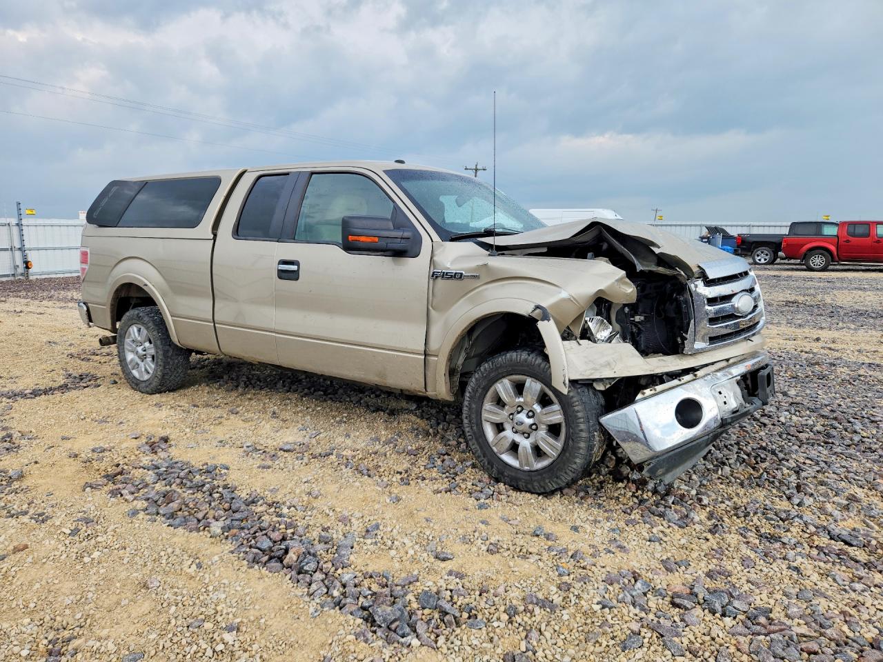 2009 Ford F150 Super Cab Золотой vin: 1FTRX12819KC78886