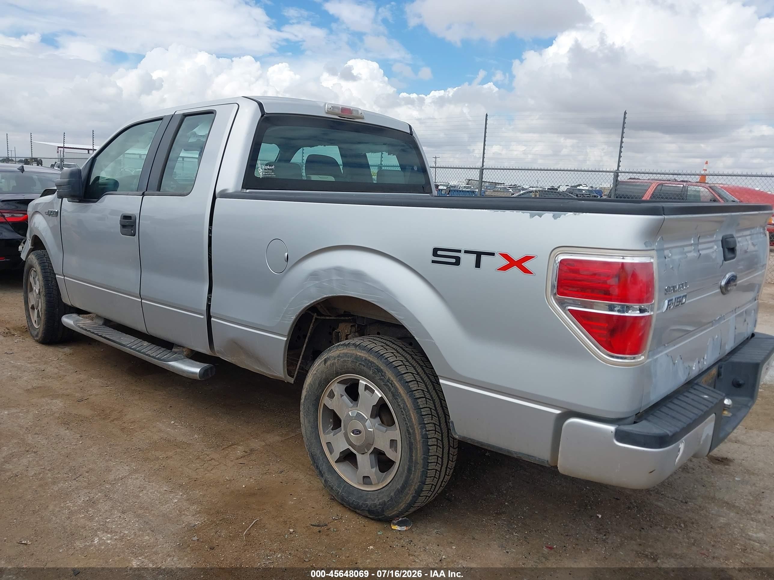 2009 Ford F-150 Stx/xl/xlt Silver vin: 1FTRX12829KC76726