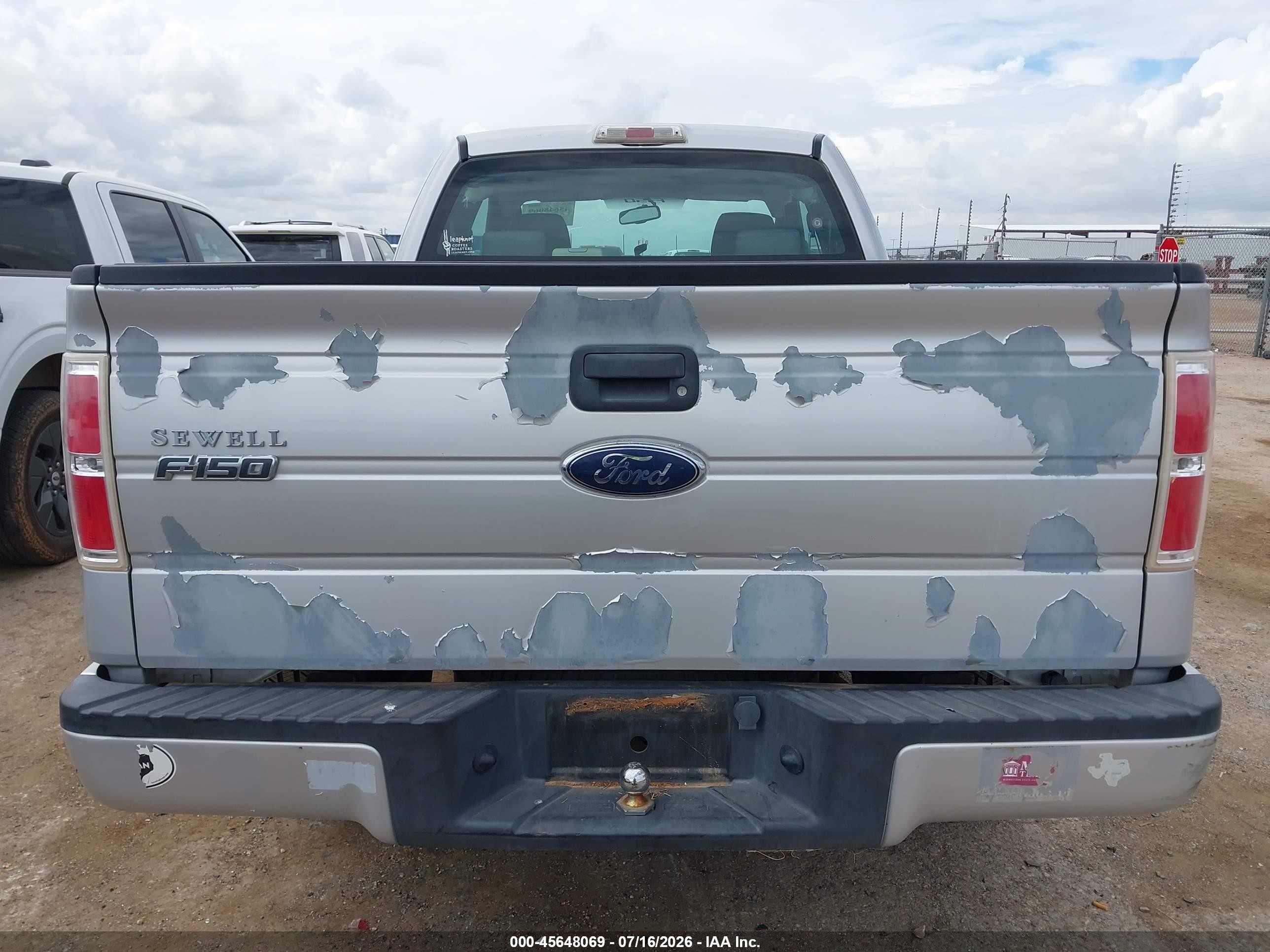 2009 Ford F-150 Stx/xl/xlt Silver vin: 1FTRX12829KC76726
