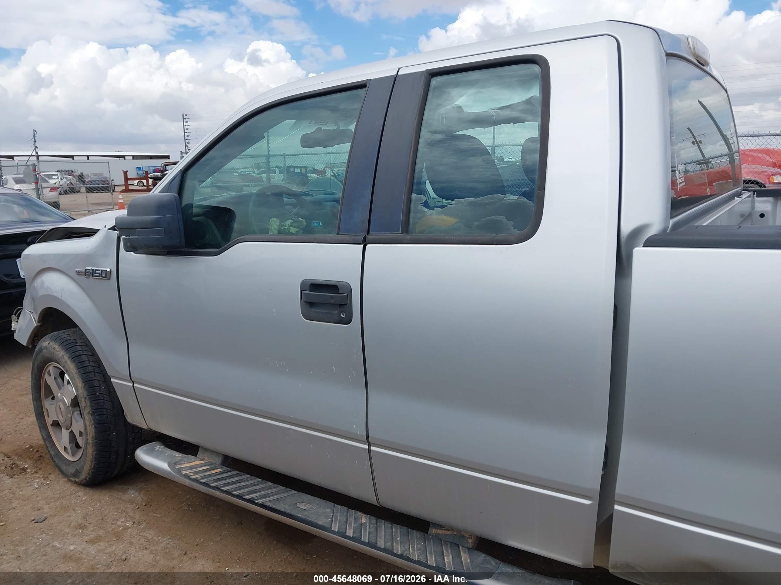 2009 Ford F-150 Stx/xl/xlt Silver vin: 1FTRX12829KC76726
