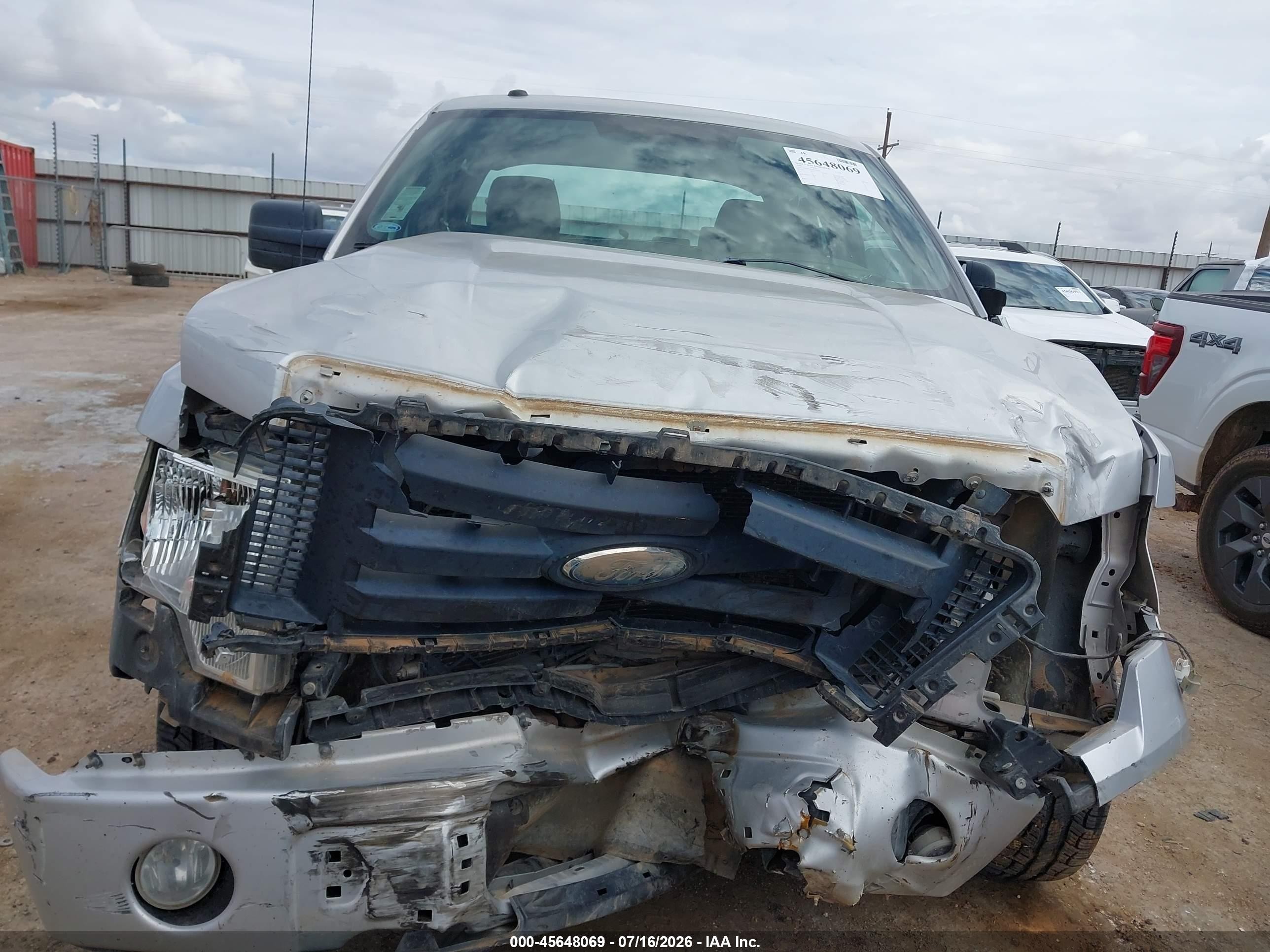 2009 Ford F-150 Stx/xl/xlt Silver vin: 1FTRX12829KC76726