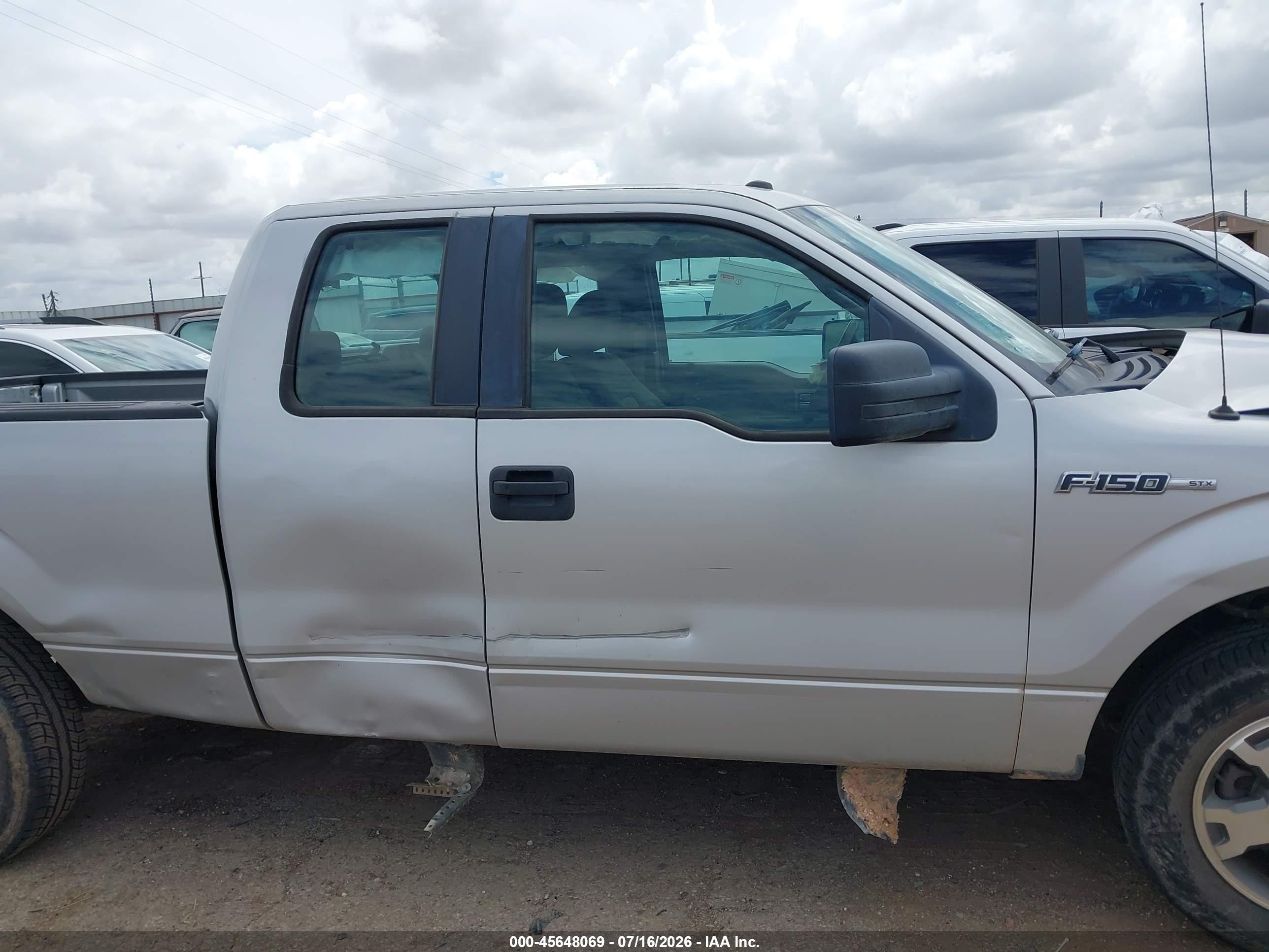 2009 Ford F-150 Stx/xl/xlt Silver vin: 1FTRX12829KC76726