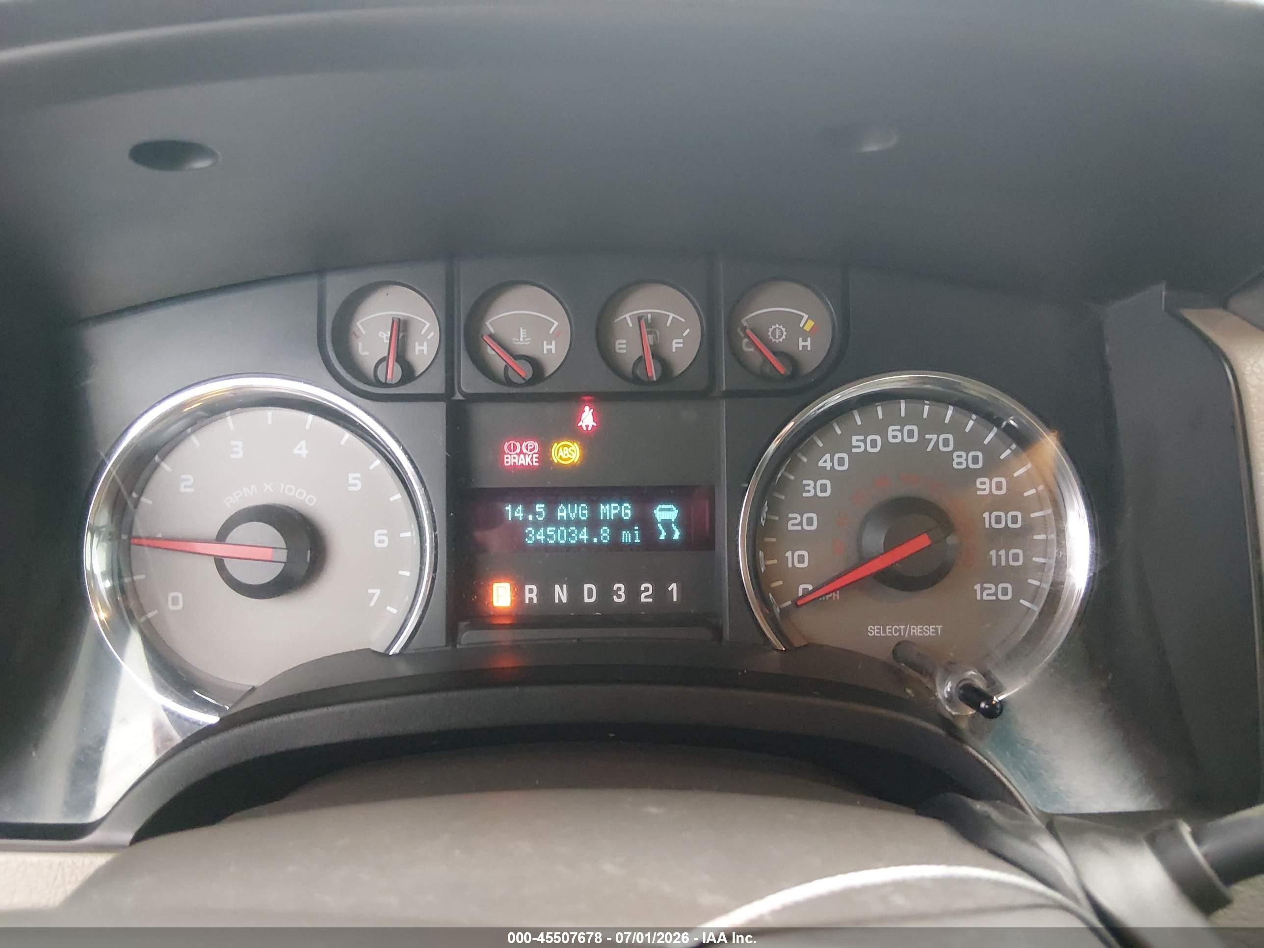 2009 Ford F-150 Xlt Yellow vin: 1FTRX12839FA08521