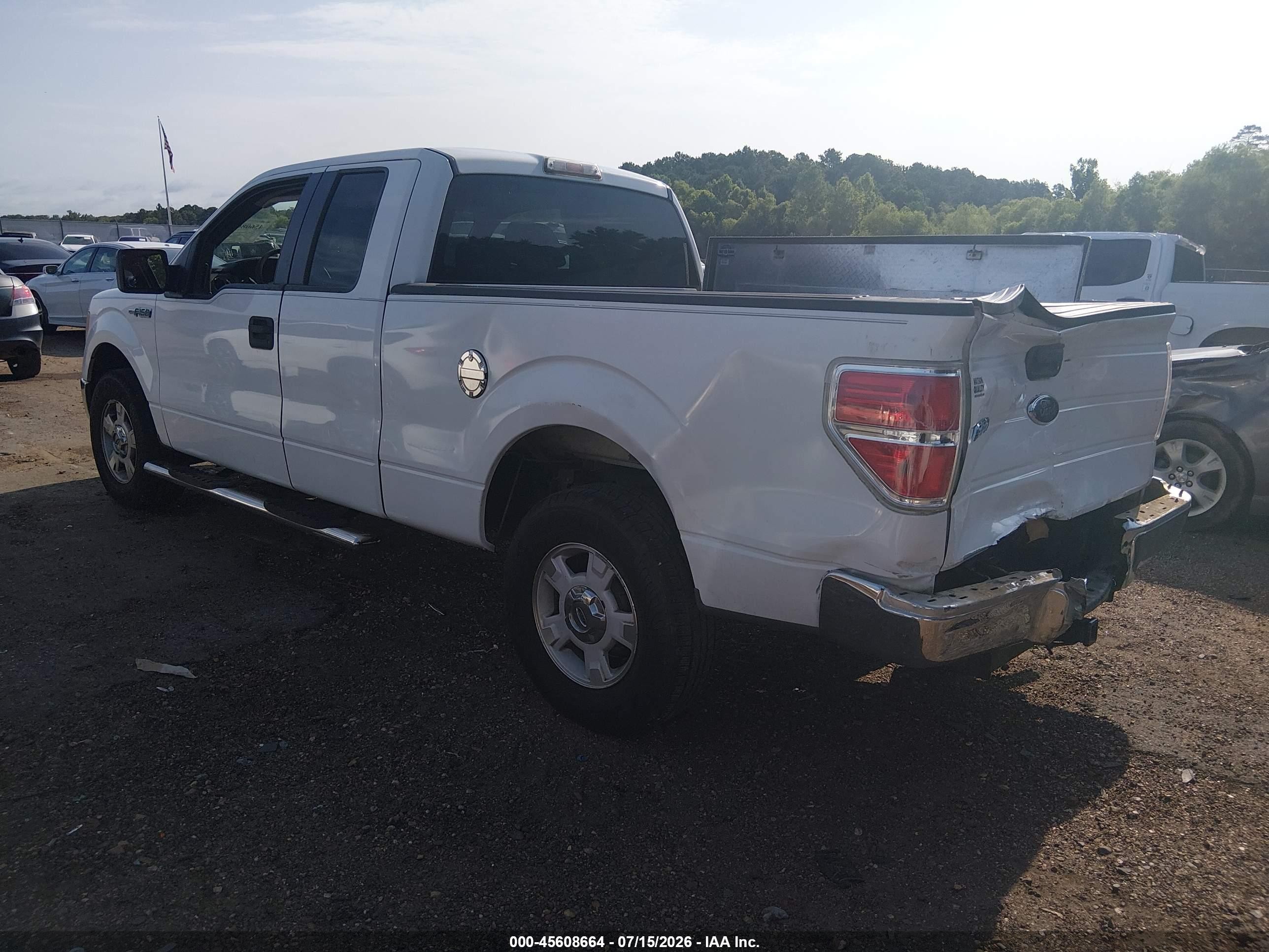 2009 Ford F-150 Stx/xl/xlt White vin: 1FTRX12849FA72082
