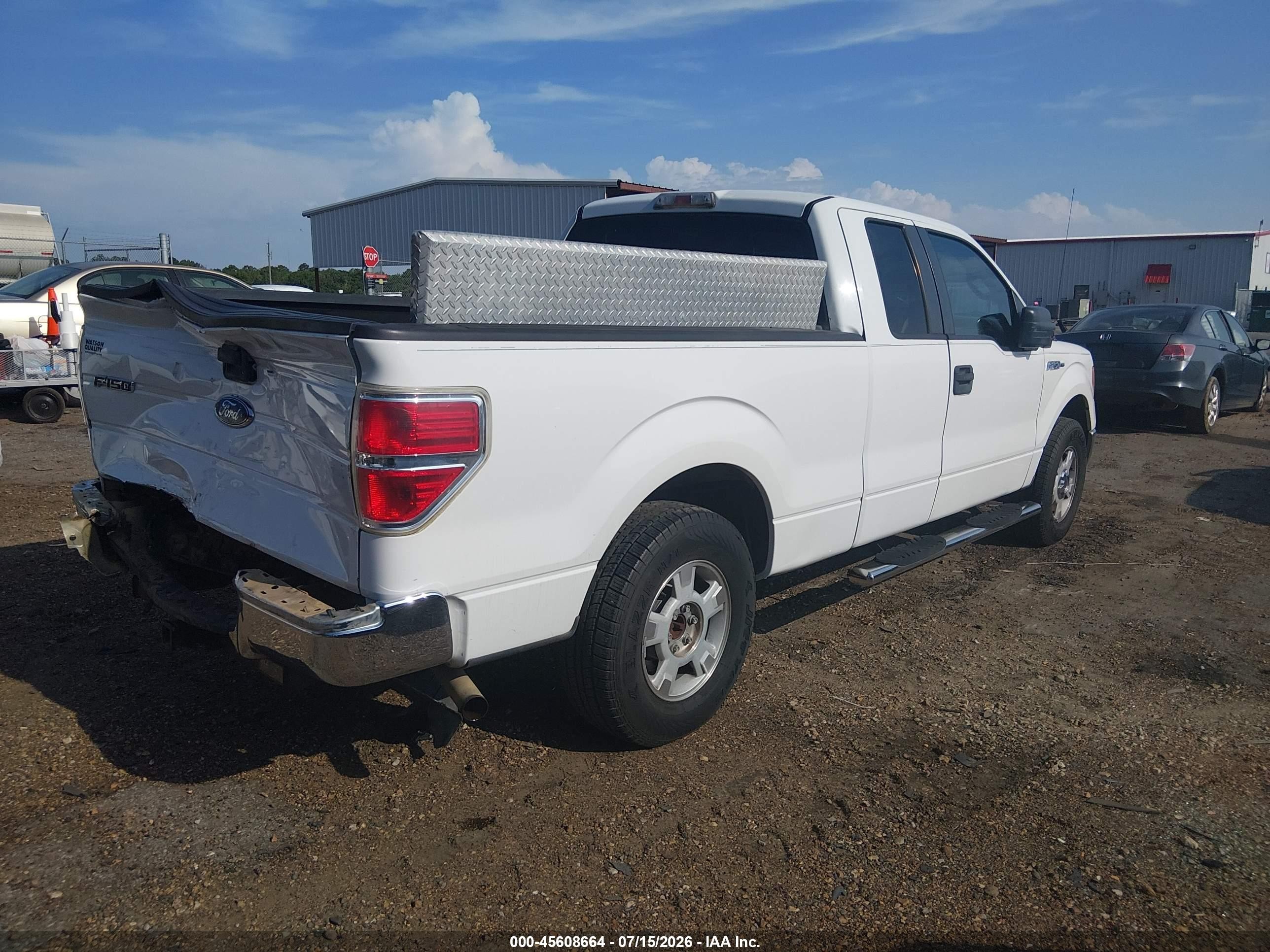 2009 Ford F-150 Stx/xl/xlt White vin: 1FTRX12849FA72082