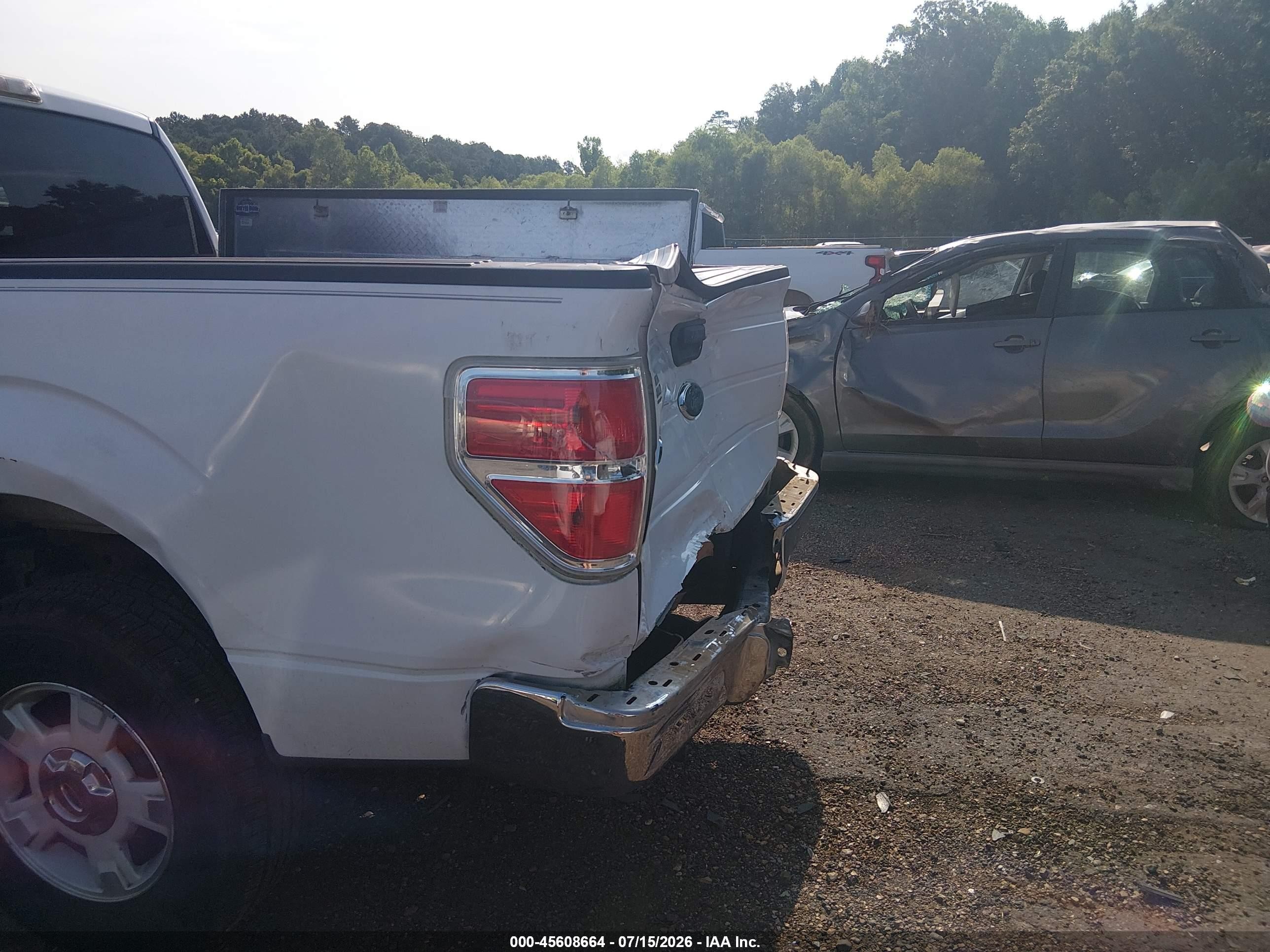 2009 Ford F-150 Stx/xl/xlt White vin: 1FTRX12849FA72082