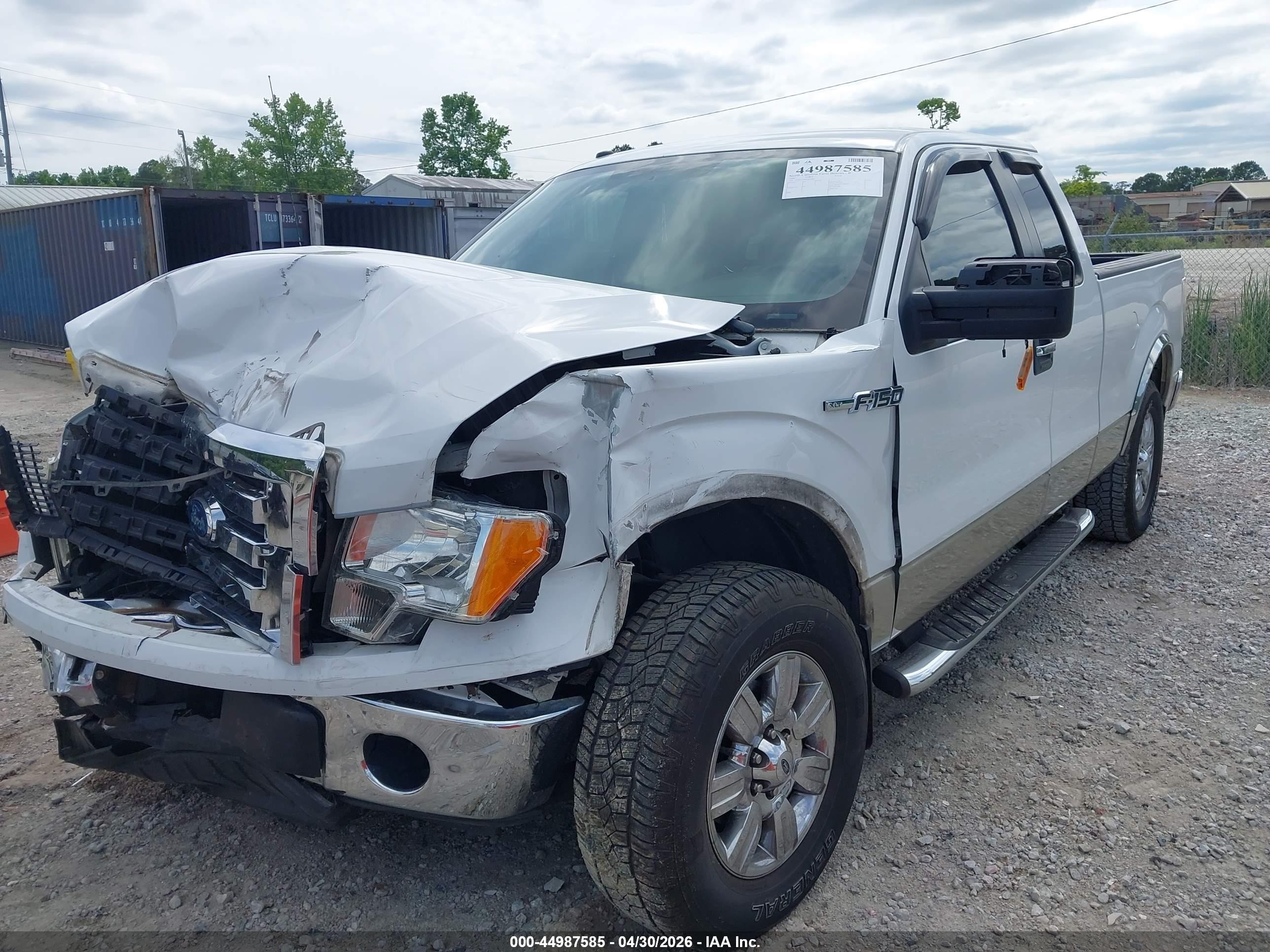 2009 Ford F-150 Stx/xl/xlt White vin: 1FTRX12849FB34483