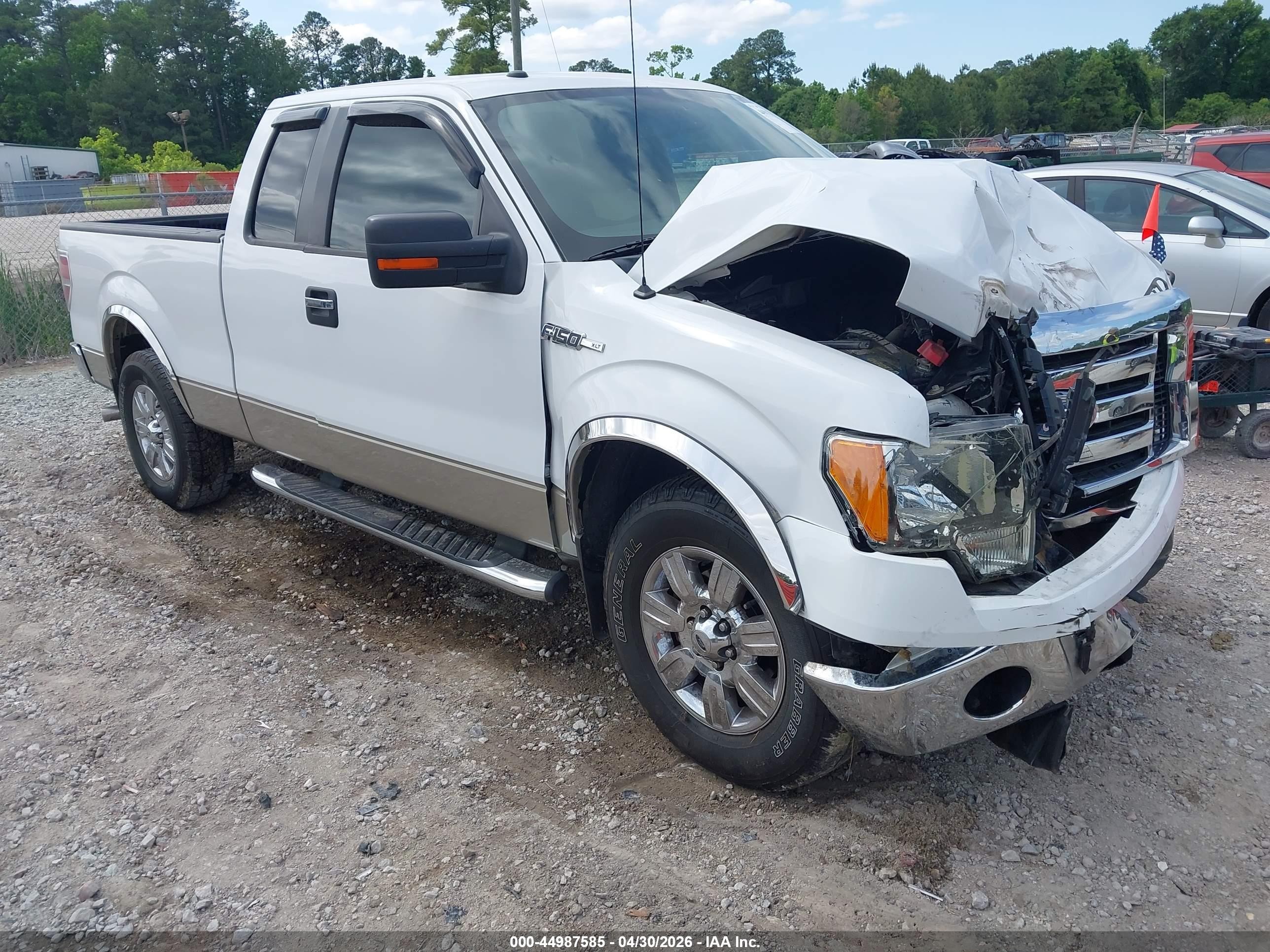 2009 Ford F-150 Stx/xl/xlt White vin: 1FTRX12849FB34483