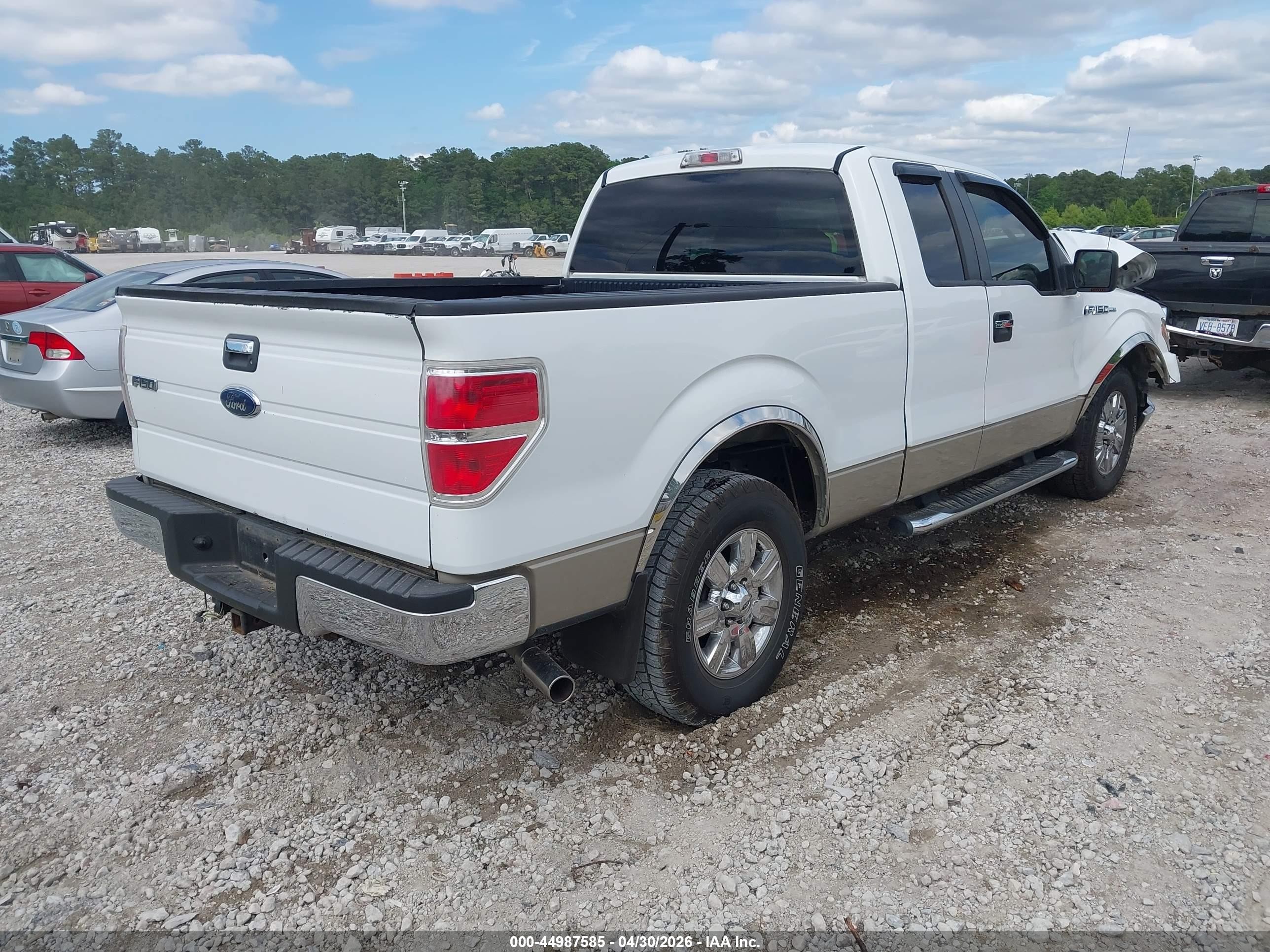 2009 Ford F-150 Stx/xl/xlt White vin: 1FTRX12849FB34483