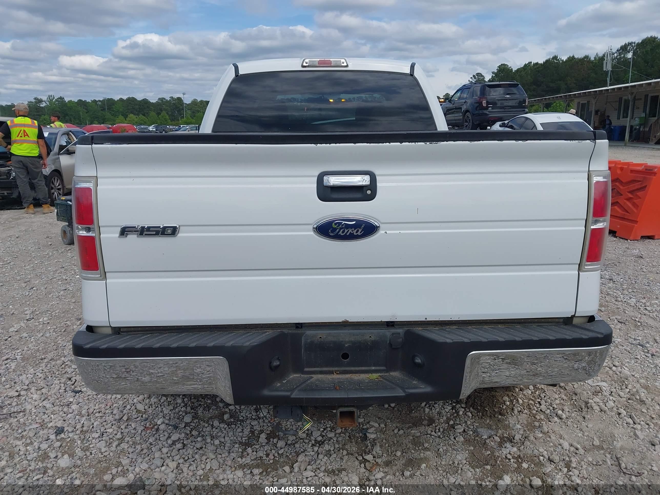 2009 Ford F-150 Stx/xl/xlt White vin: 1FTRX12849FB34483