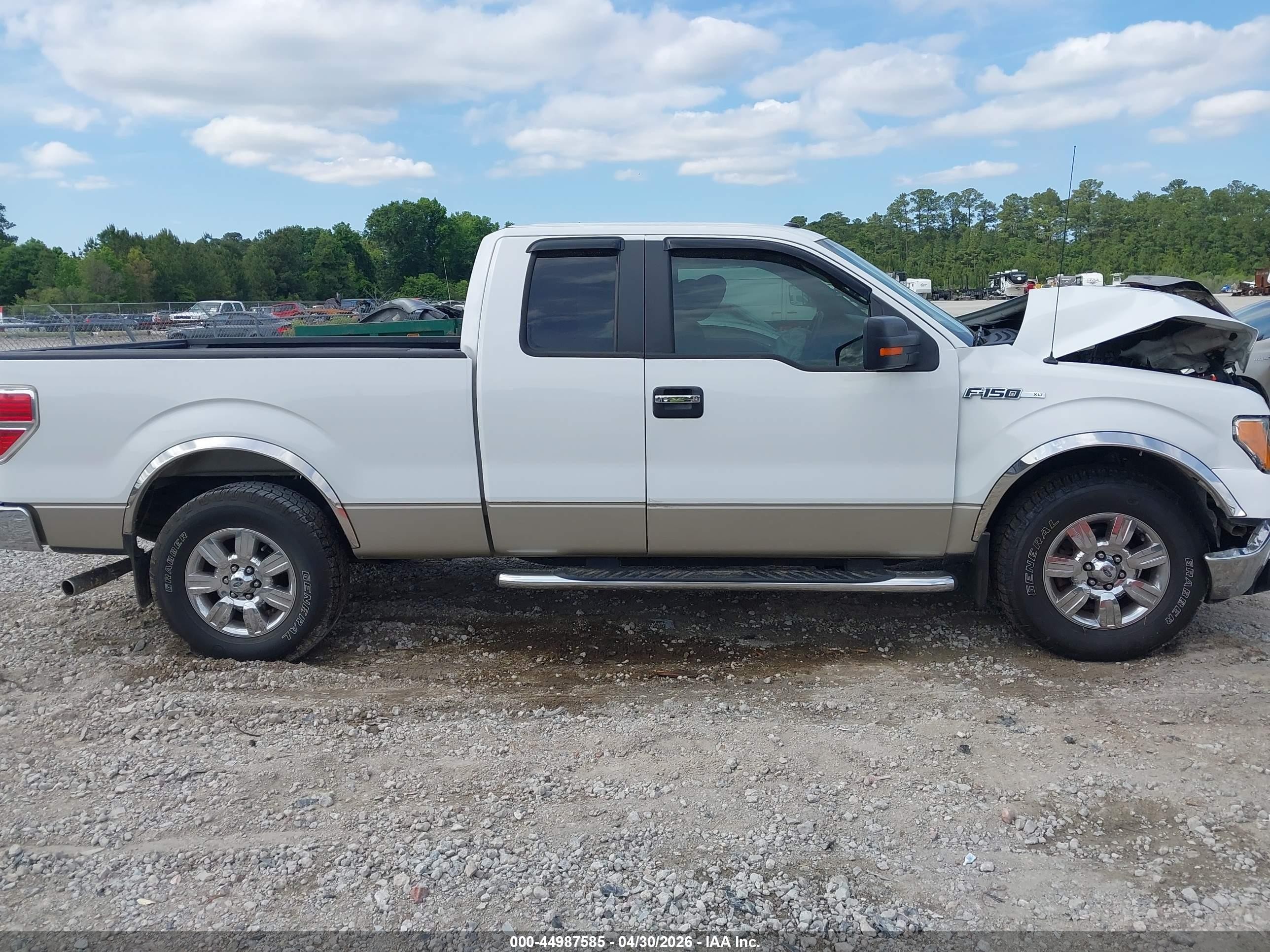 2009 Ford F-150 Stx/xl/xlt White vin: 1FTRX12849FB34483