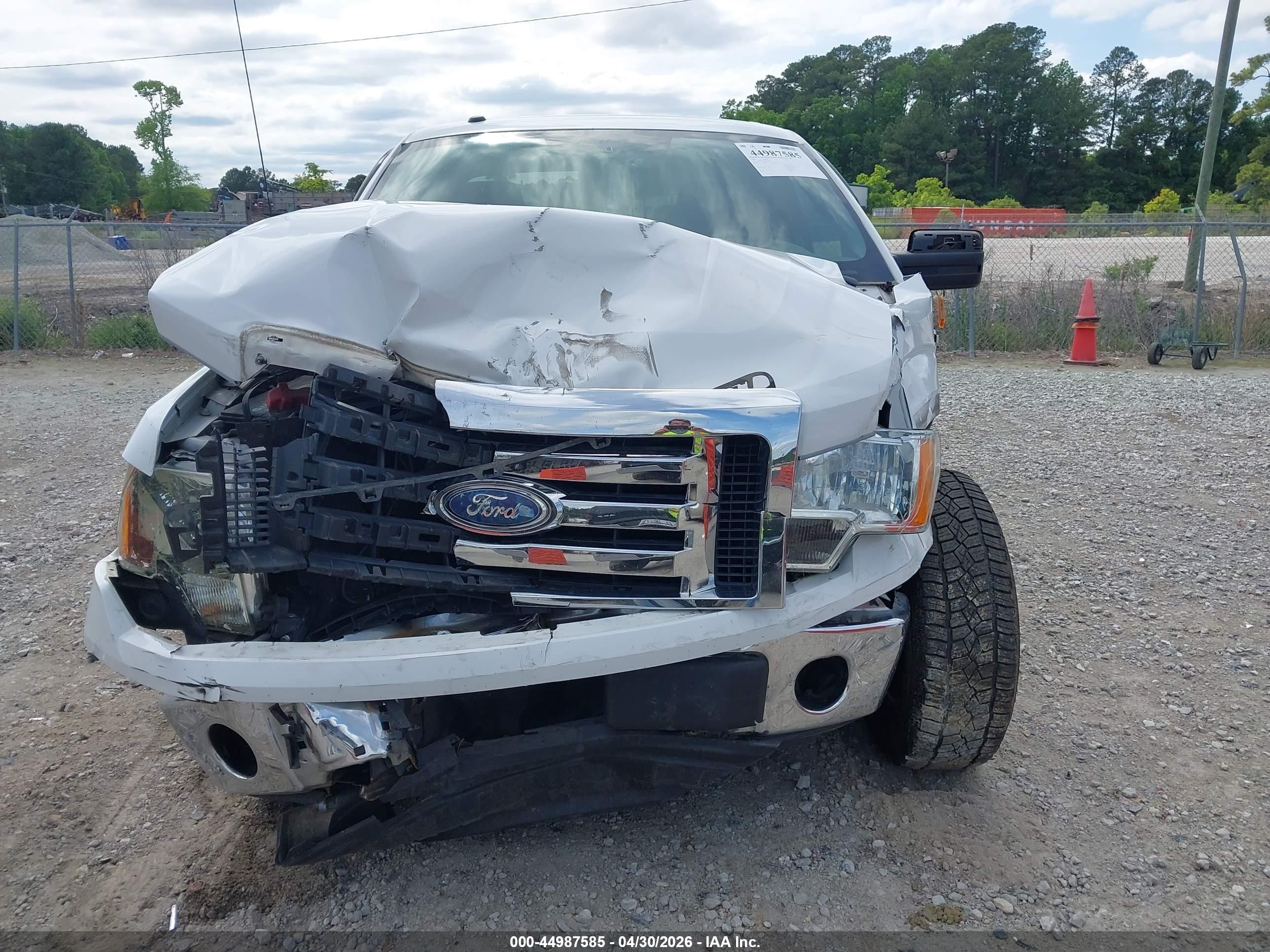 2009 Ford F-150 Stx/xl/xlt White vin: 1FTRX12849FB34483