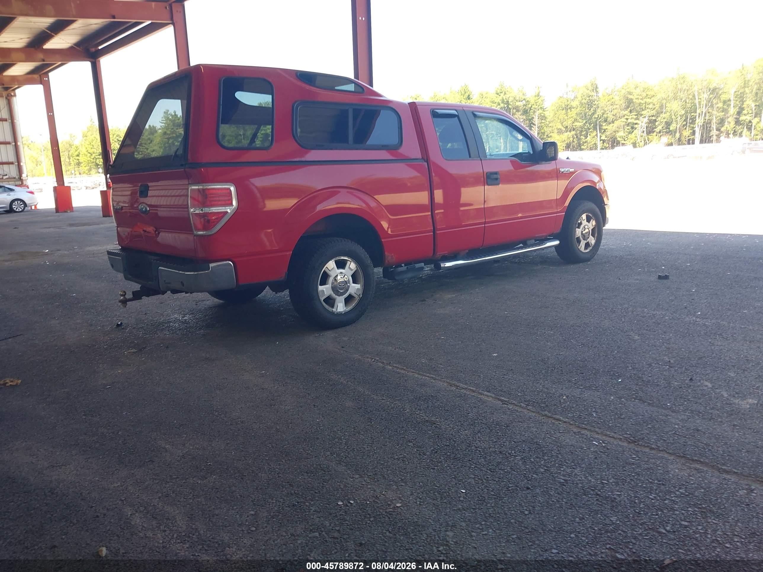 2009 Ford F-150 Stx/xl/xlt Red vin: 1FTRX12879FB33604