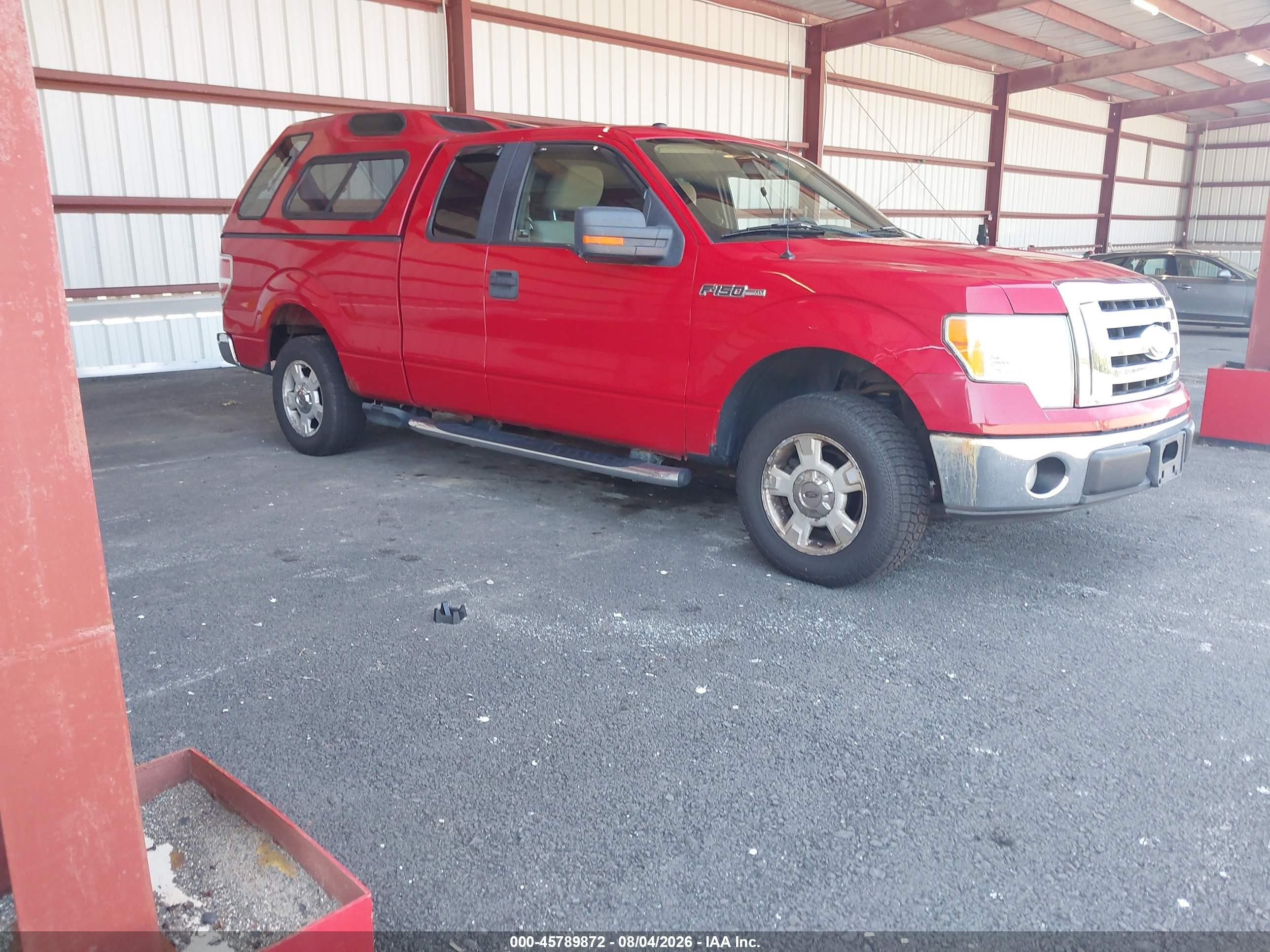 2009 Ford F-150 Stx/xl/xlt Red vin: 1FTRX12879FB33604