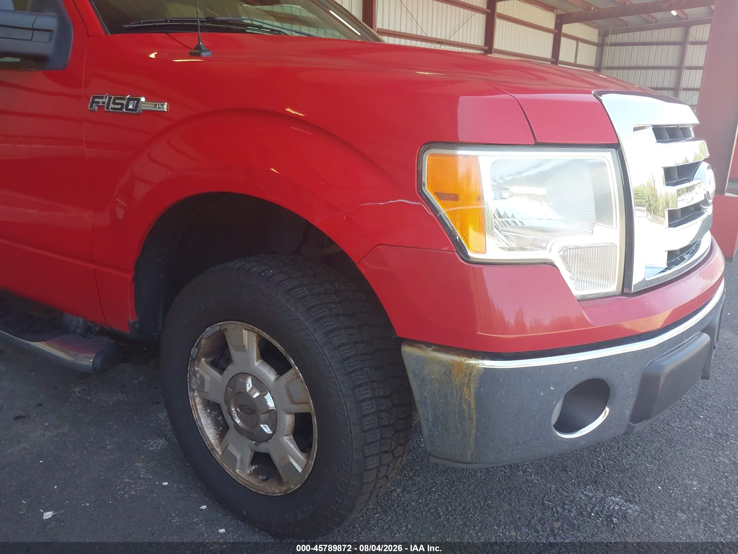 2009 Ford F-150 Stx/xl/xlt Red vin: 1FTRX12879FB33604