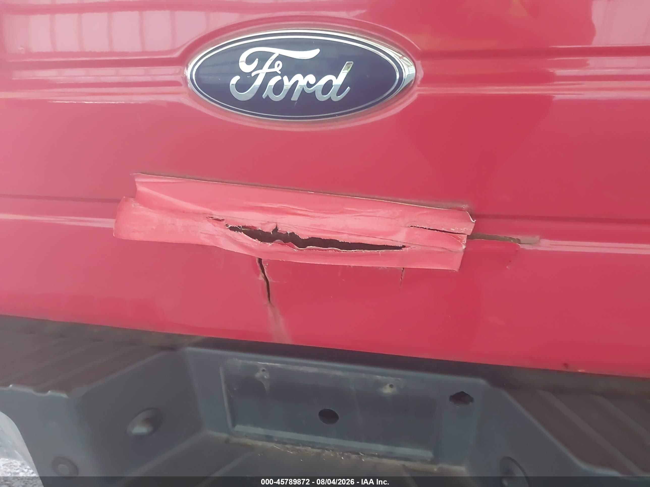 2009 Ford F-150 Stx/xl/xlt Red vin: 1FTRX12879FB33604