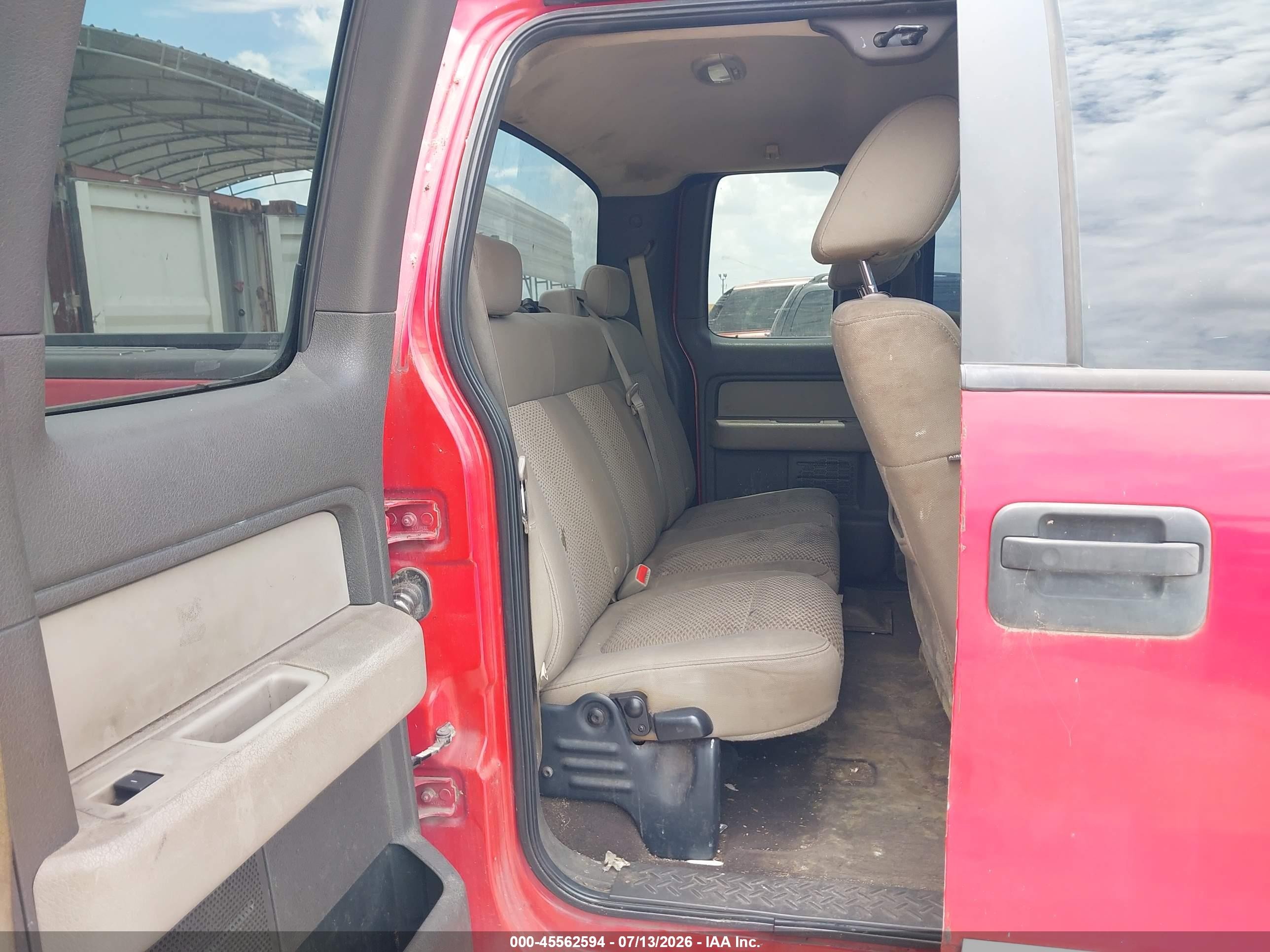 2009 Ford F-150 Stx/xl/xlt Red vin: 1FTRX12879KC16196