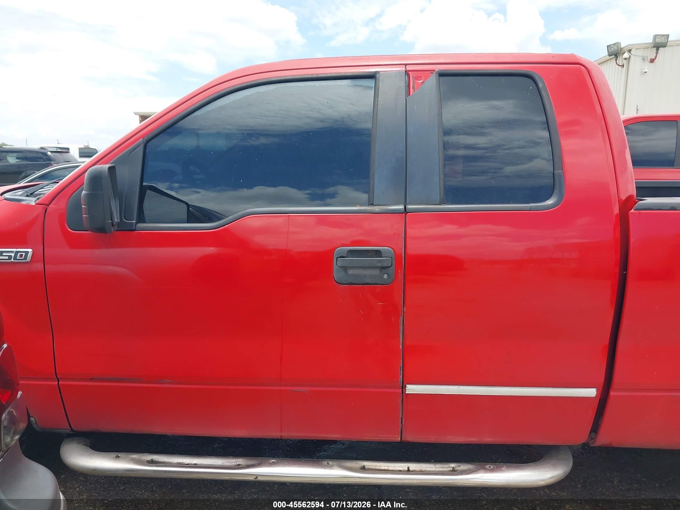 2009 Ford F-150 Stx/xl/xlt Red vin: 1FTRX12879KC16196