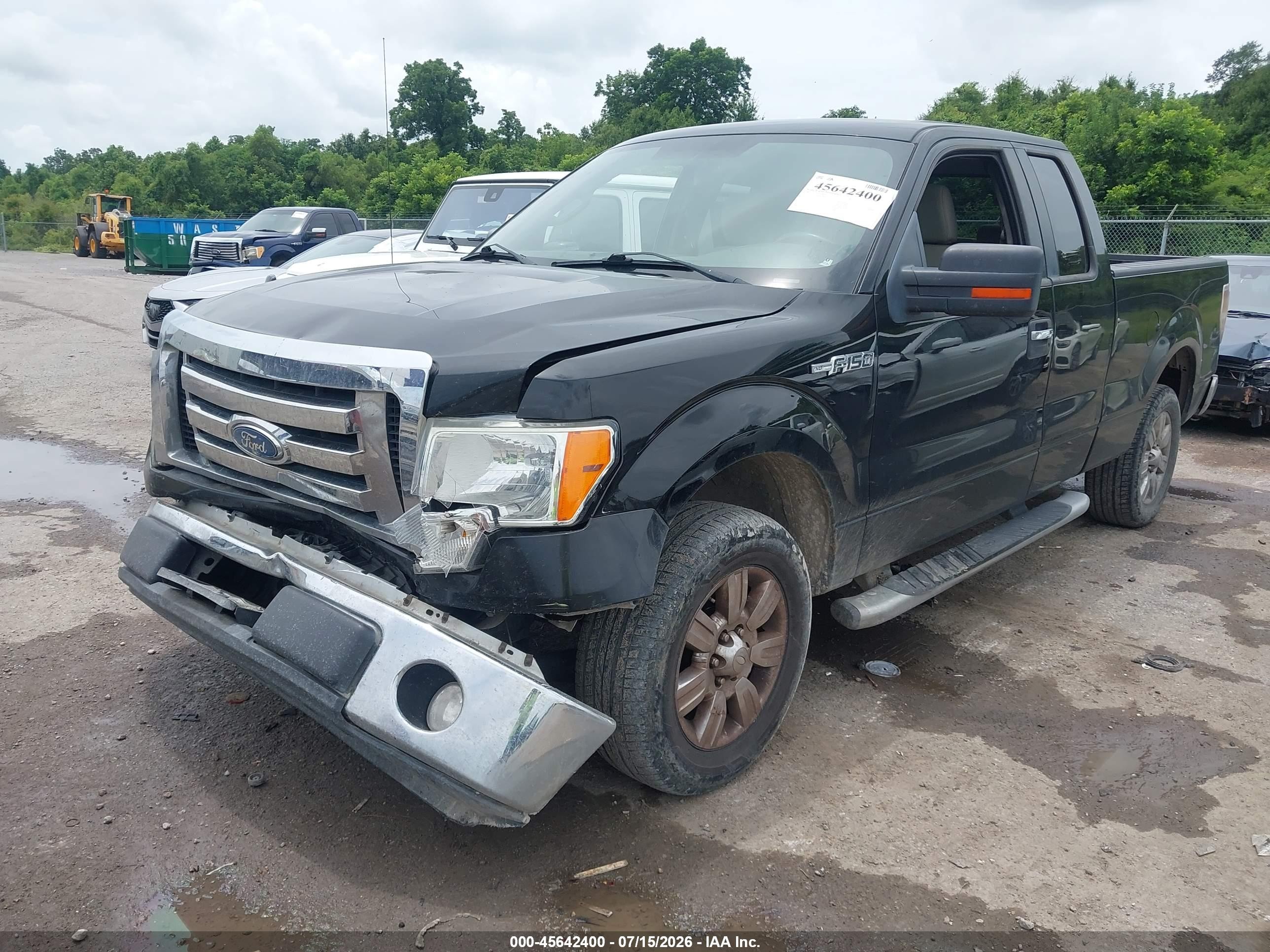 2009 Ford F-150 Stx/xl/xlt Black vin: 1FTRX12879KC54981