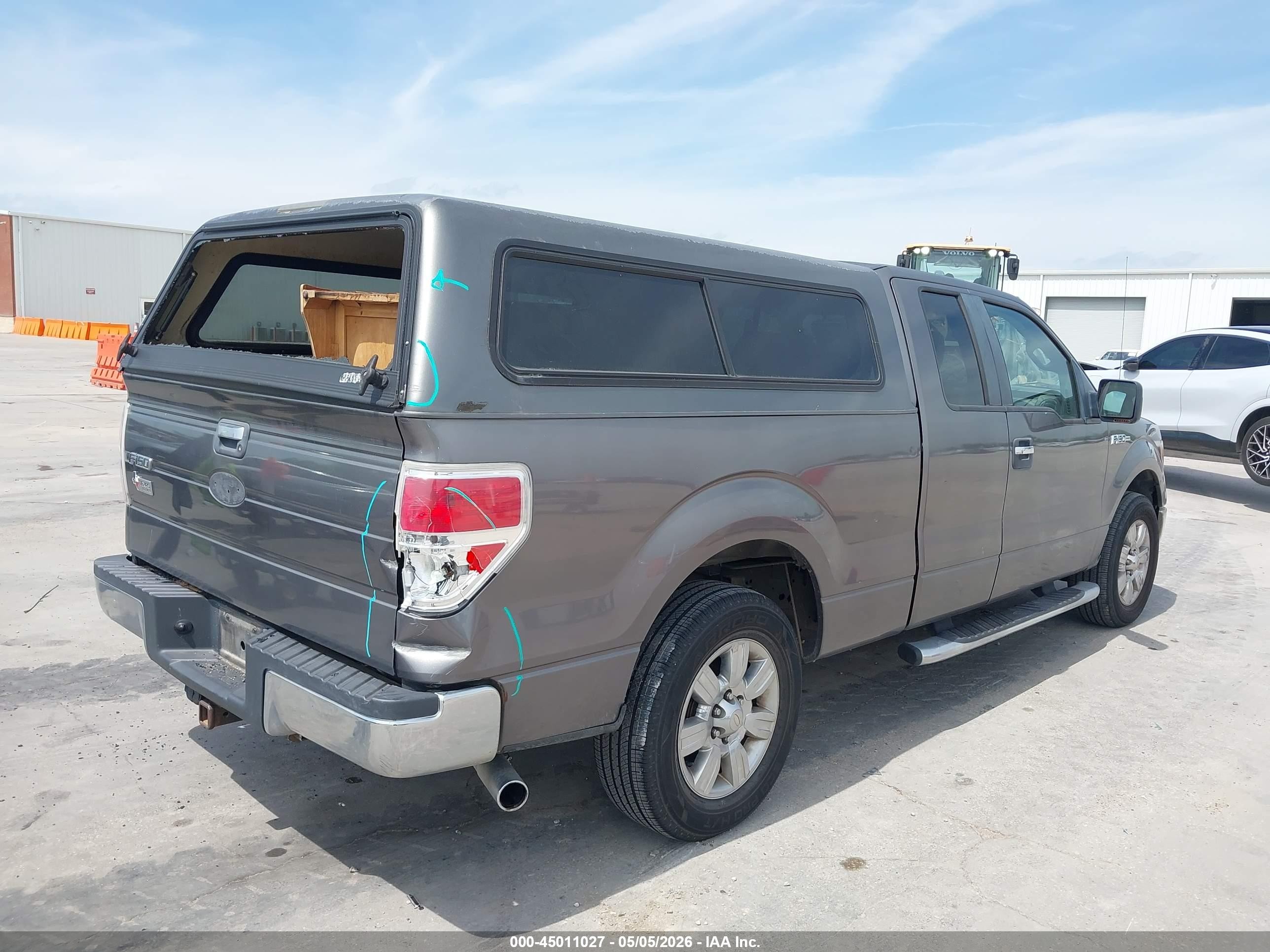 2009 Ford F-150 Stx/xl/xlt Серый vin: 1FTRX12889FA15321