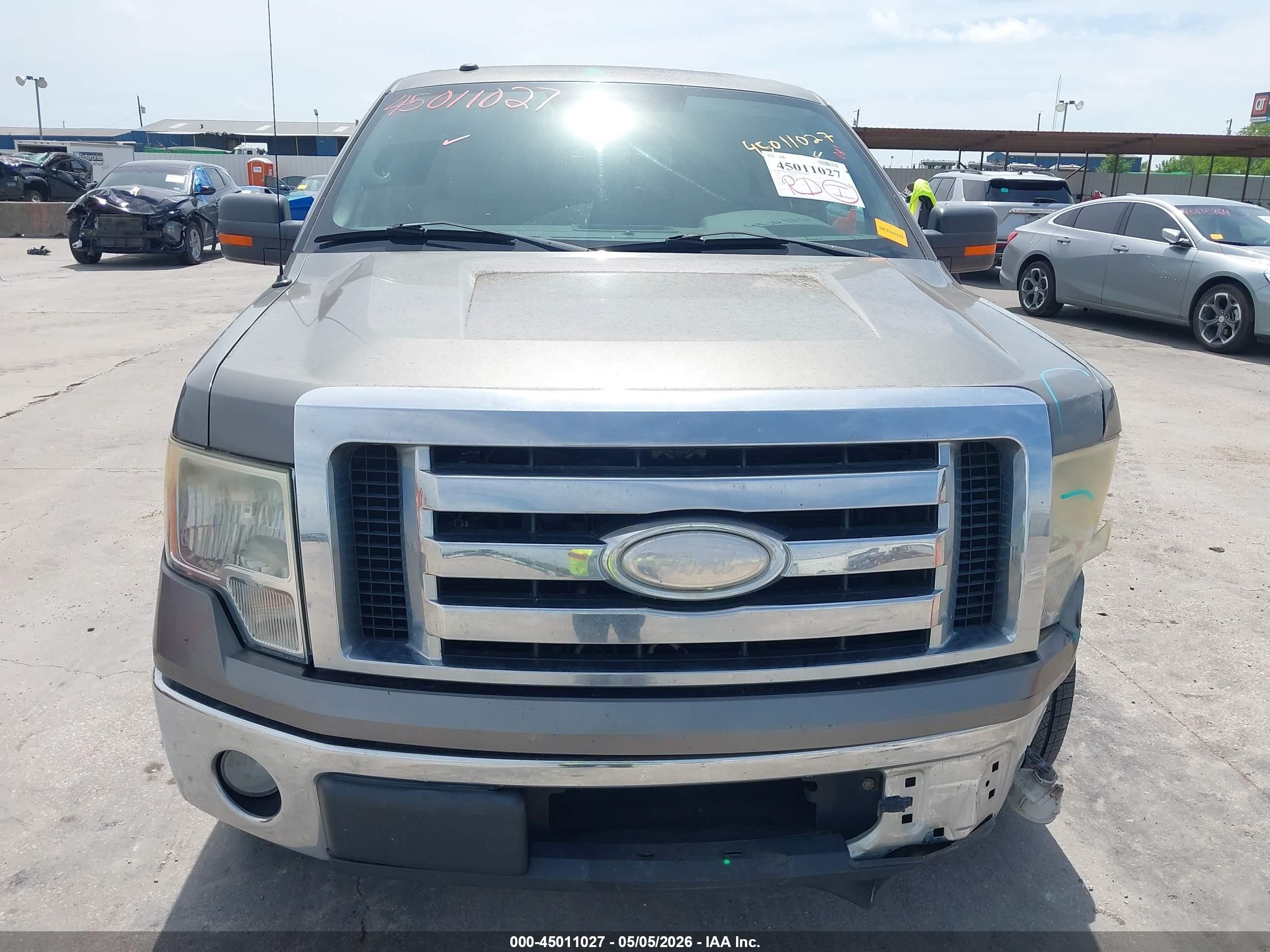 2009 Ford F-150 Stx/xl/xlt Серый vin: 1FTRX12889FA15321