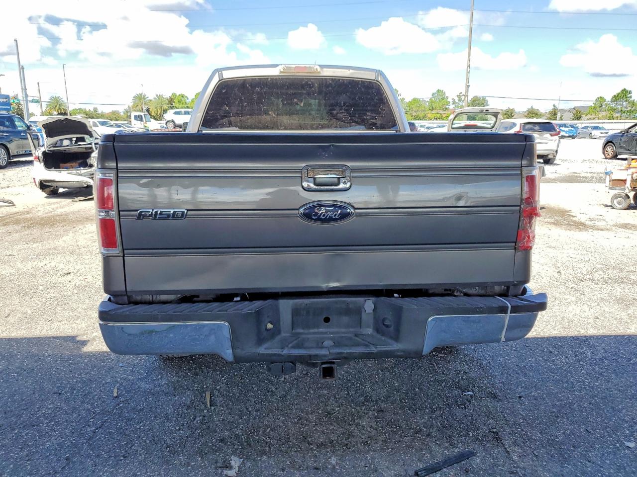 2009 Ford F150 Super Cab Gray vin: 1FTRX12889FB47804