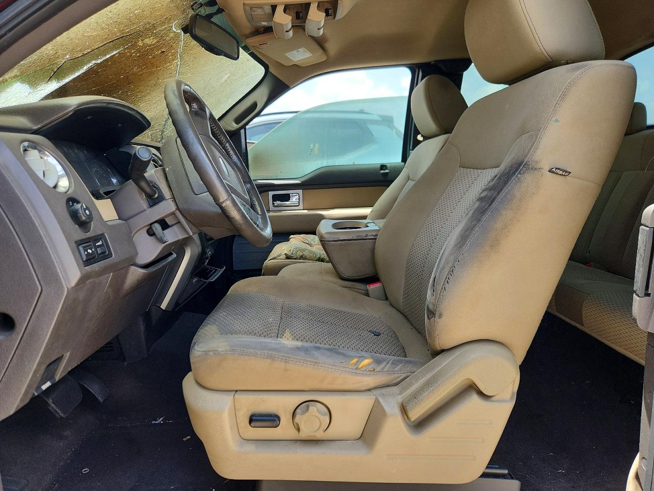 2009 Ford F150 Super Cab Burgundy vin: 1FTRX12899KC28642