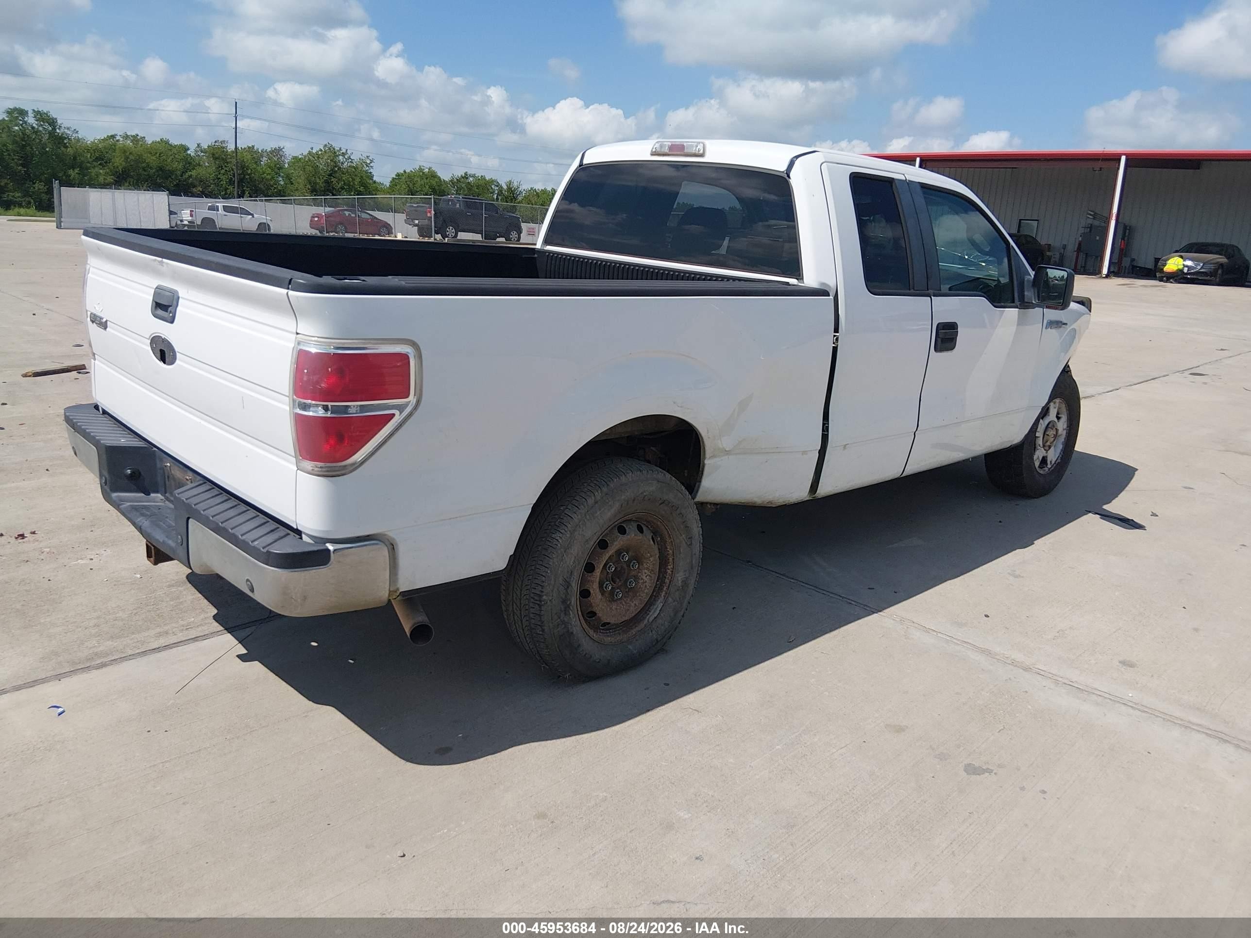 2009 Ford F150 Super Cab Белый vin: 1FTRX128X9FA31259