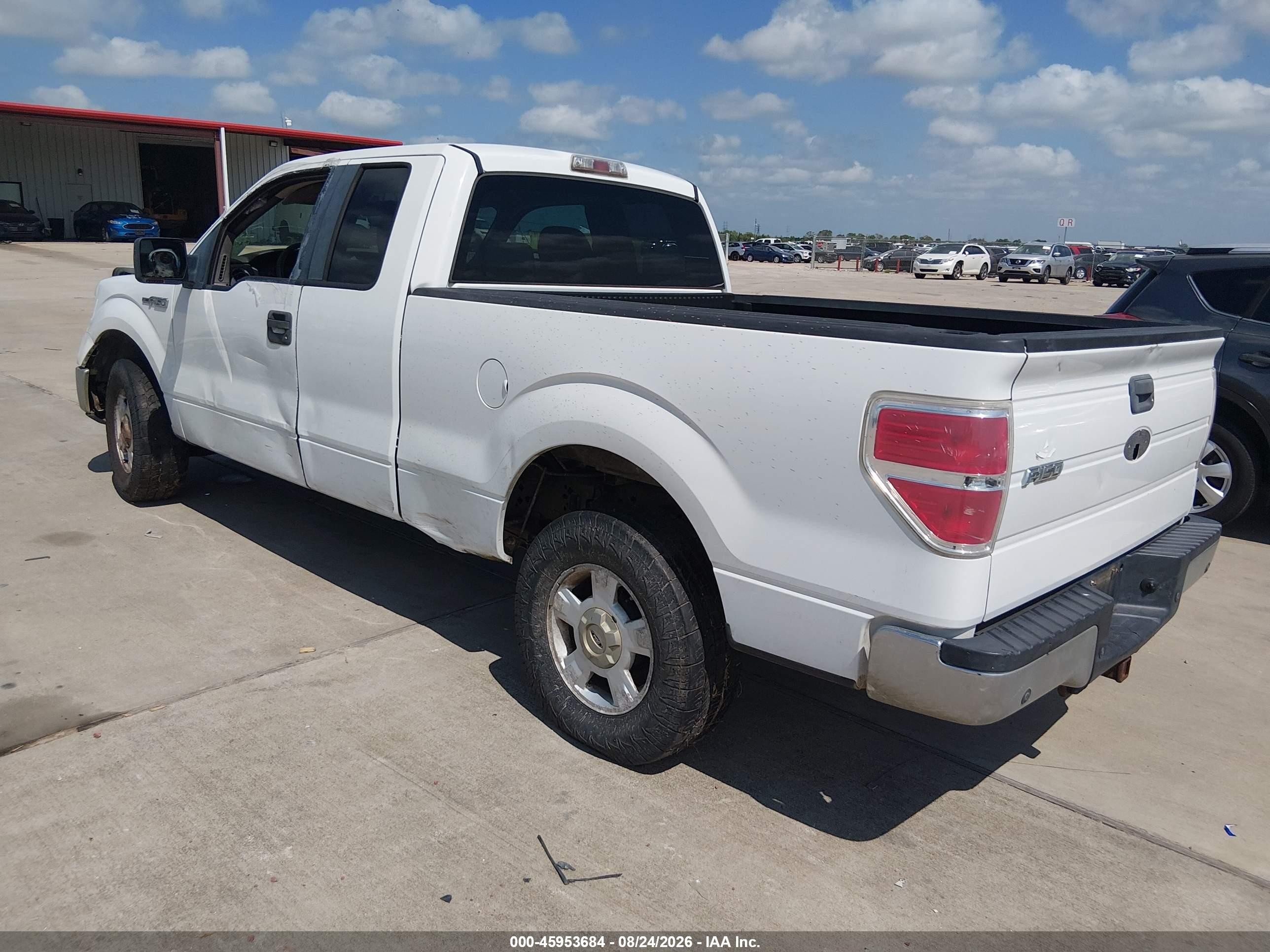 2009 Ford F150 Super Cab Белый vin: 1FTRX128X9FA31259