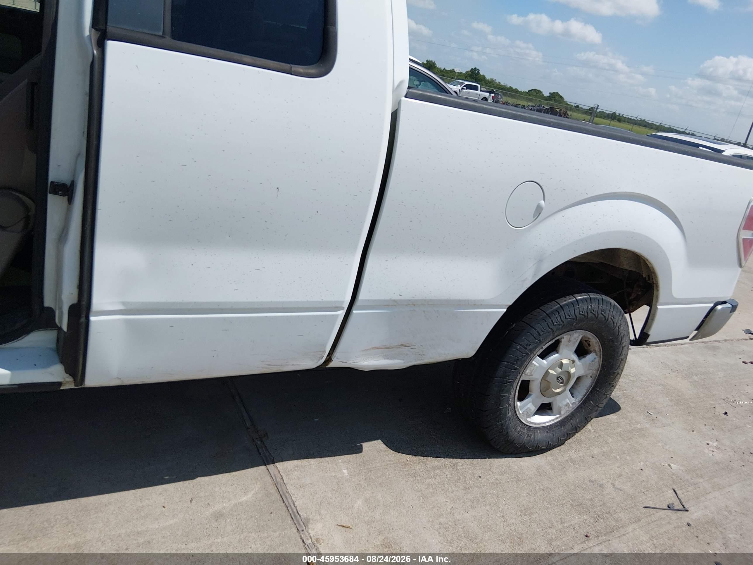 2009 Ford F150 Super Cab Белый vin: 1FTRX128X9FA31259