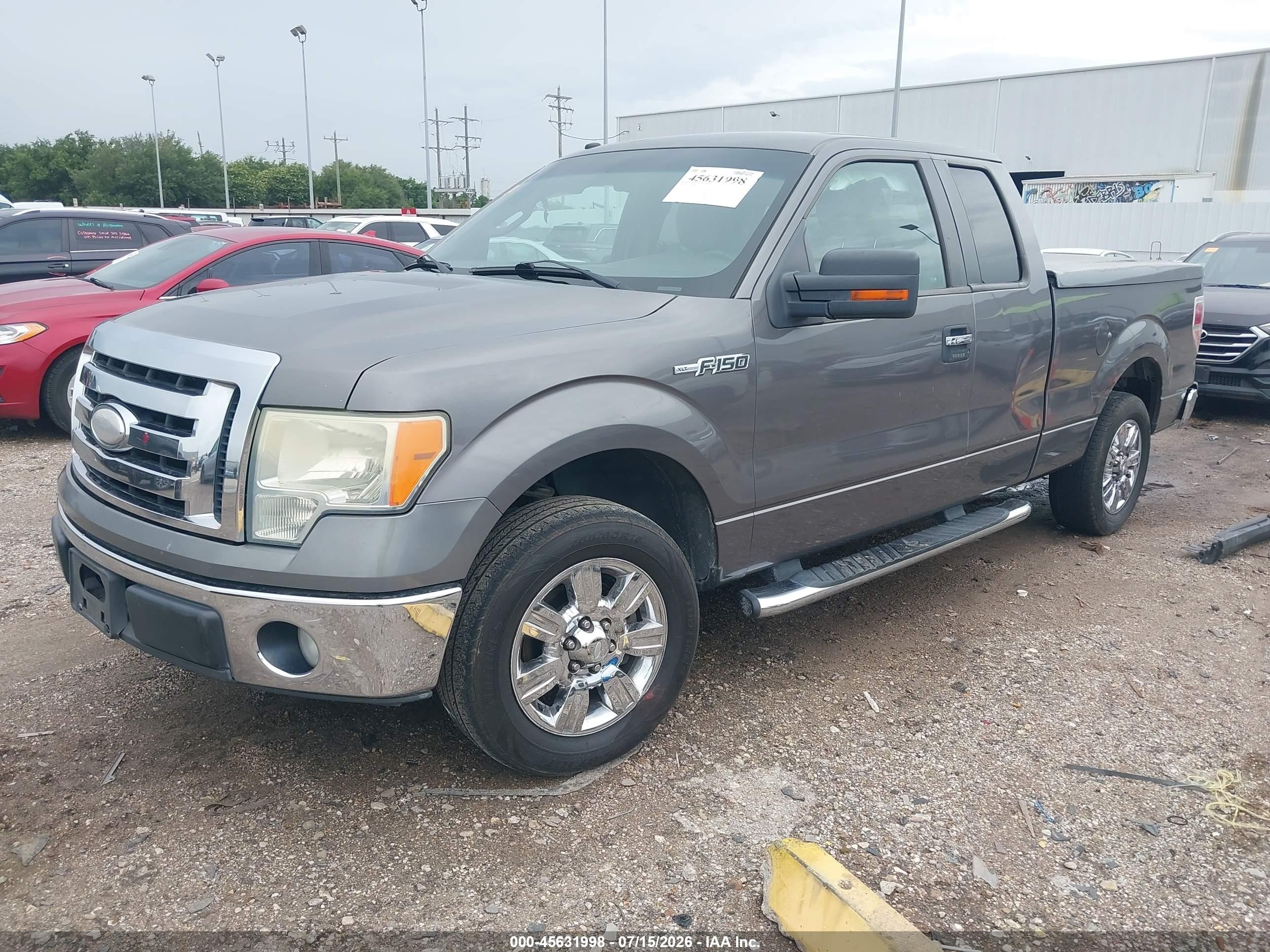 2009 Ford F-150 Stx/xl/xlt Gray vin: 1FTRX128X9KB24791