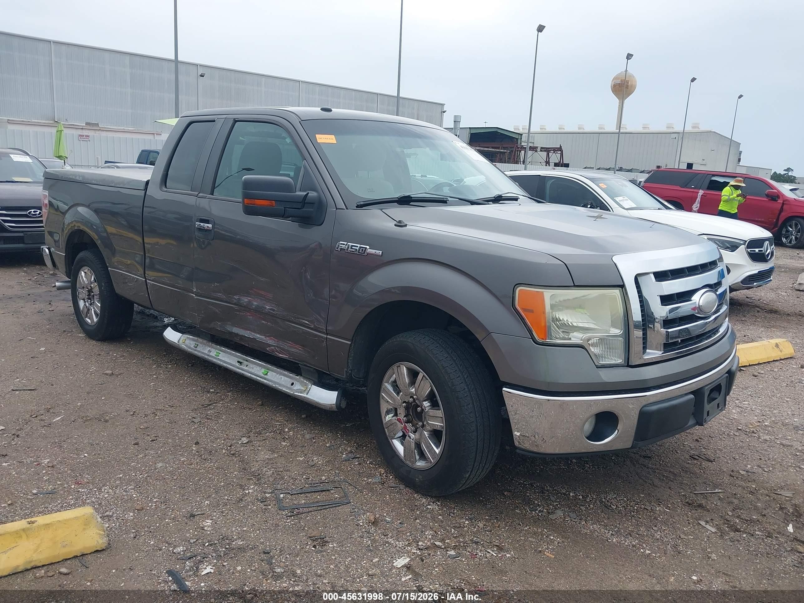2009 Ford F-150 Stx/xl/xlt Gray vin: 1FTRX128X9KB24791
