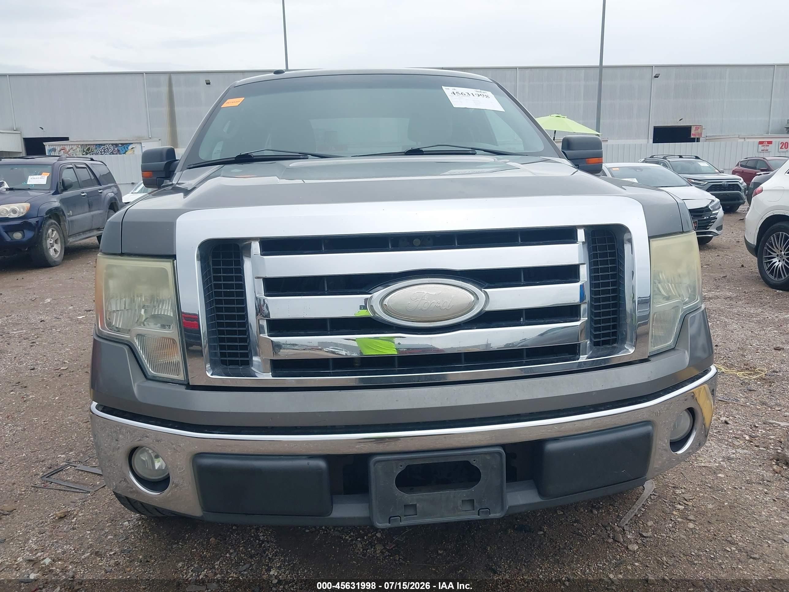 2009 Ford F-150 Stx/xl/xlt Gray vin: 1FTRX128X9KB24791