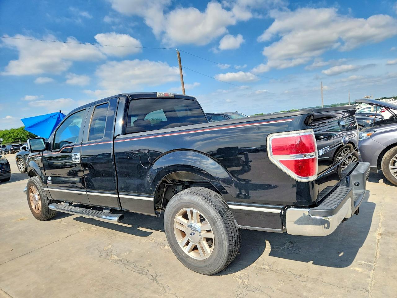2009 Ford F150 Super Cab Черный vin: 1FTRX128X9KC79132