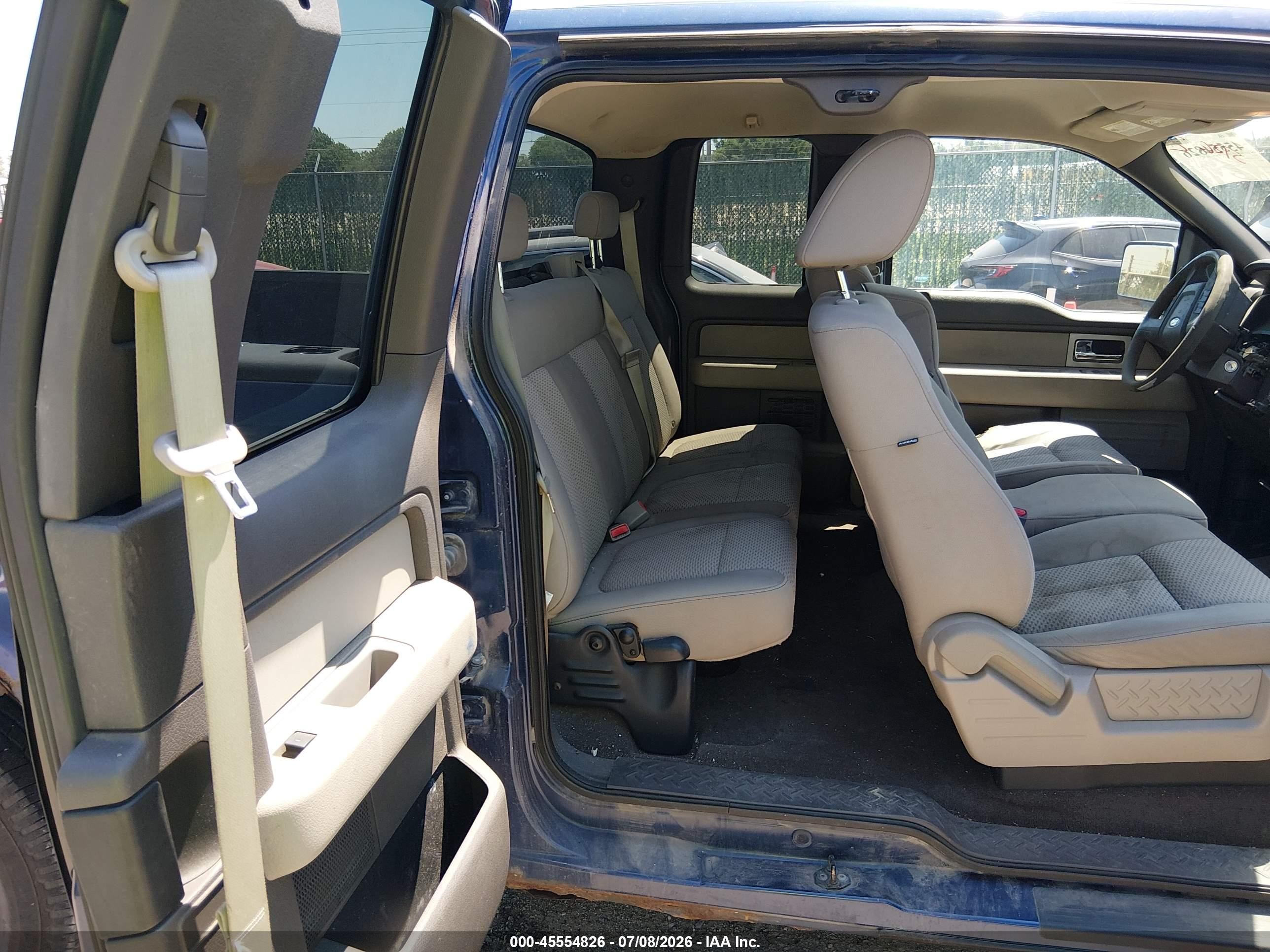 2009 Ford F-150 Lariat/xl/xlt Blue vin: 1FTRX12V39KC07372