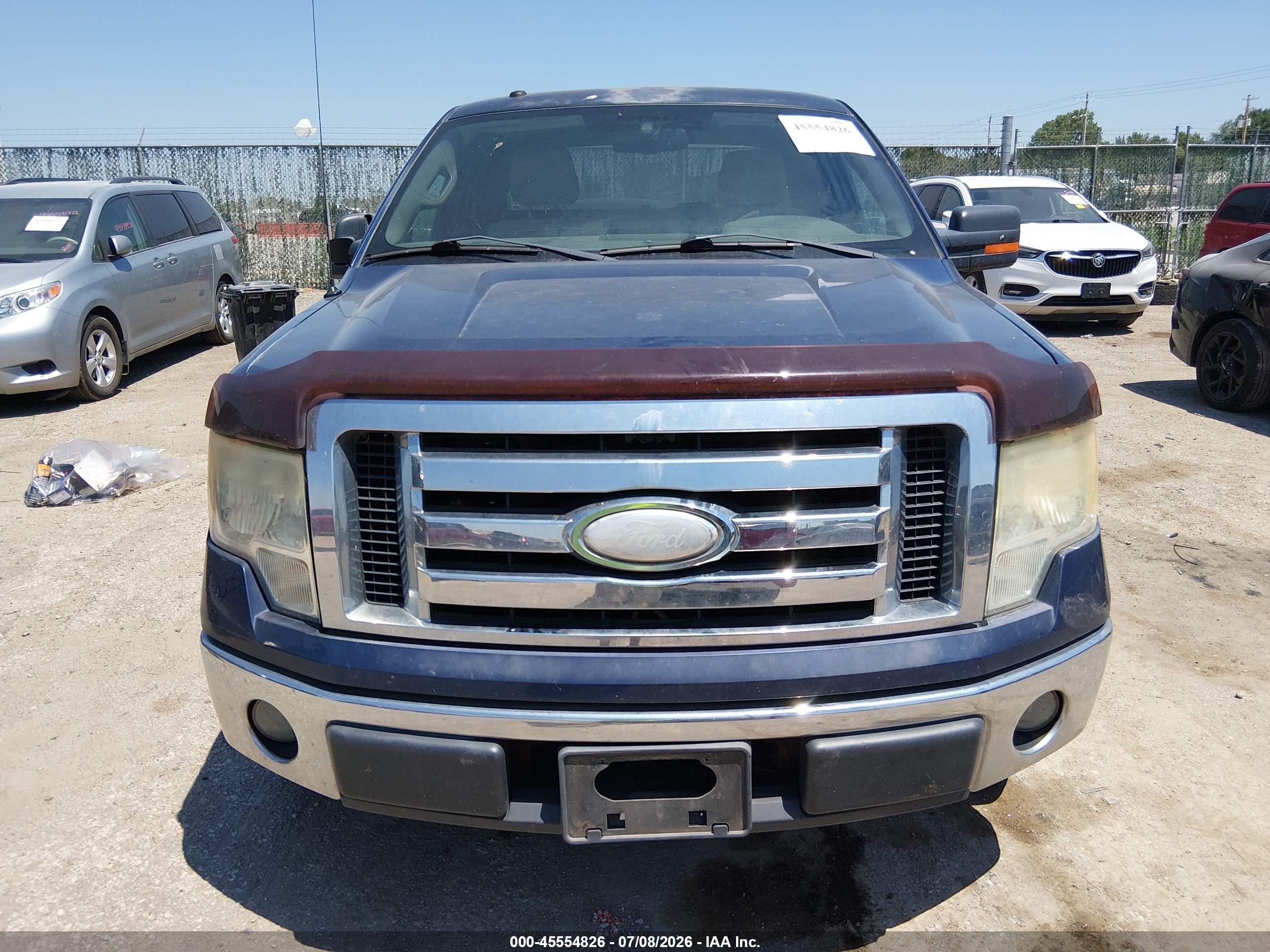 2009 Ford F-150 Lariat/xl/xlt Blue vin: 1FTRX12V39KC07372