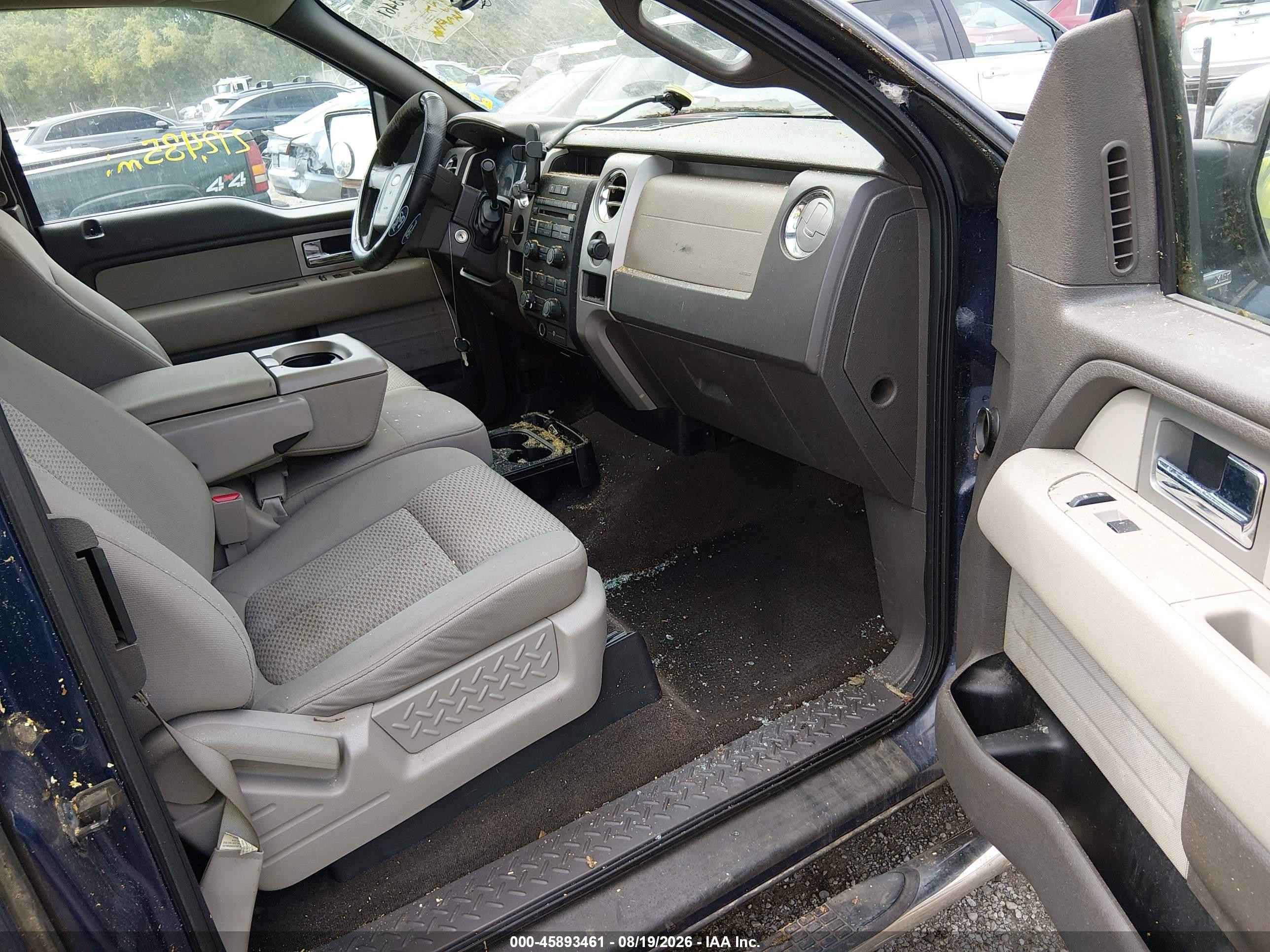 2009 Ford F-150 Lariat/xl/xlt Blue vin: 1FTRX12V39KC51565