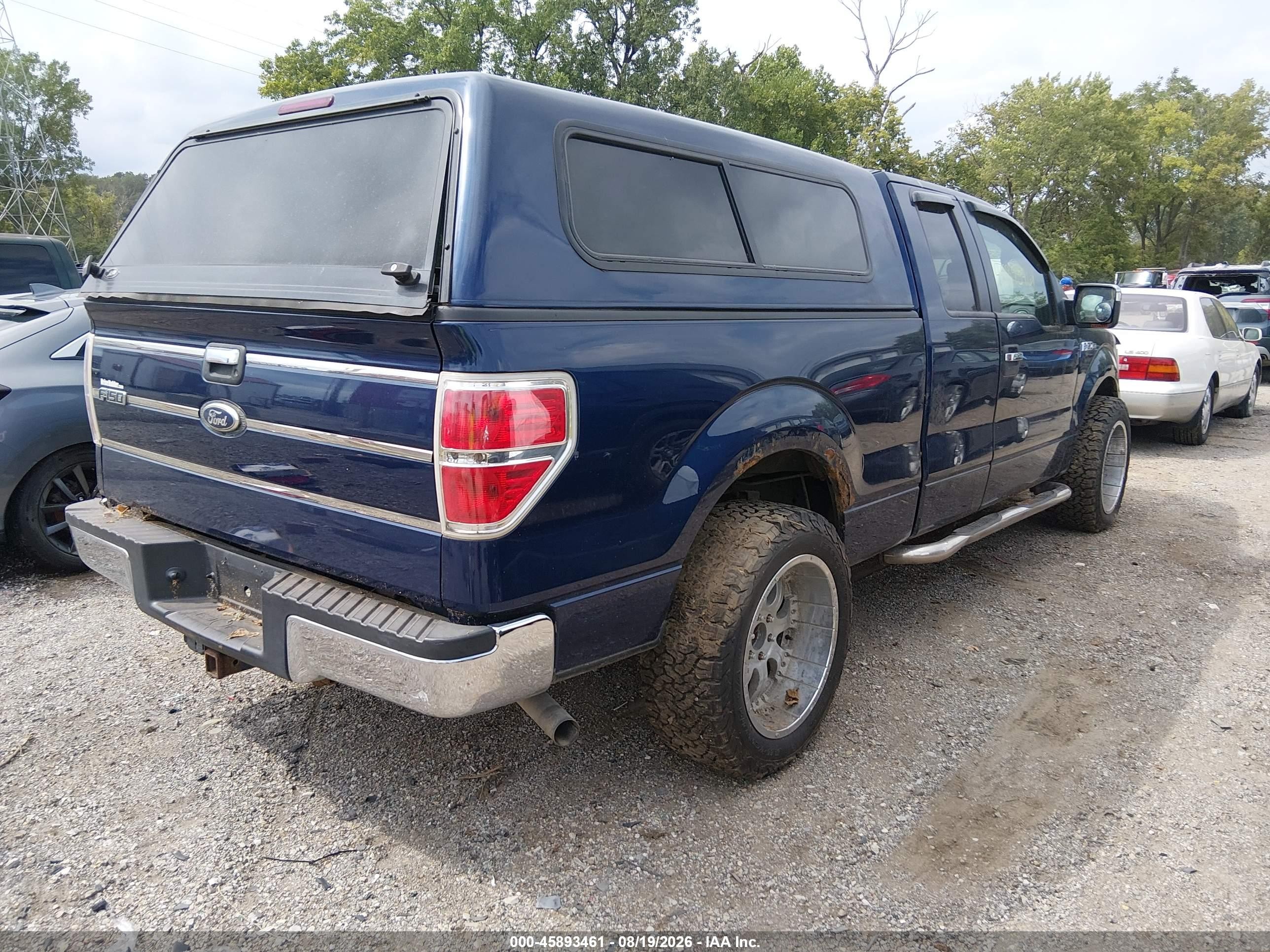 2009 Ford F-150 Lariat/xl/xlt Blue vin: 1FTRX12V39KC51565
