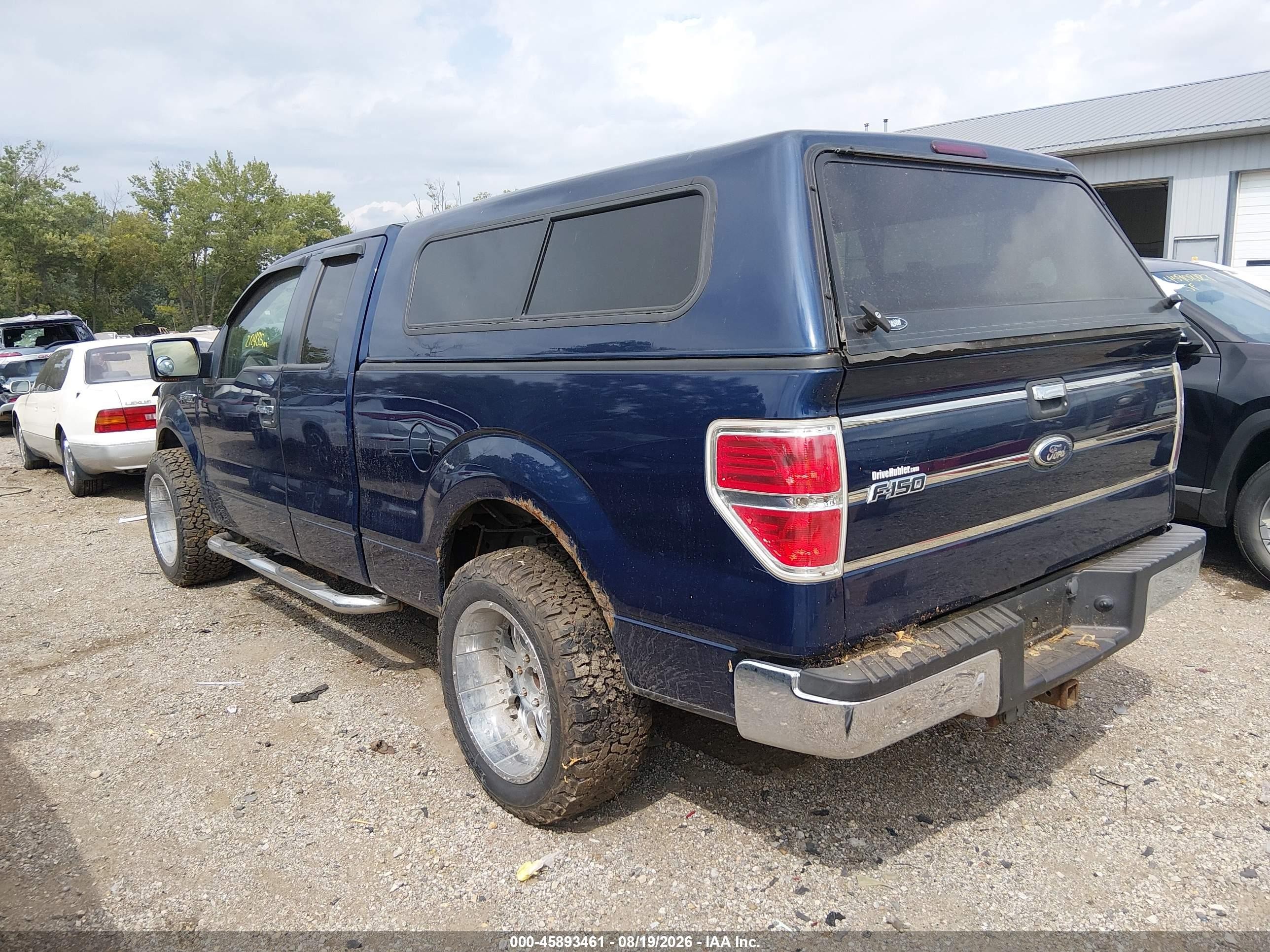 2009 Ford F-150 Lariat/xl/xlt Blue vin: 1FTRX12V39KC51565