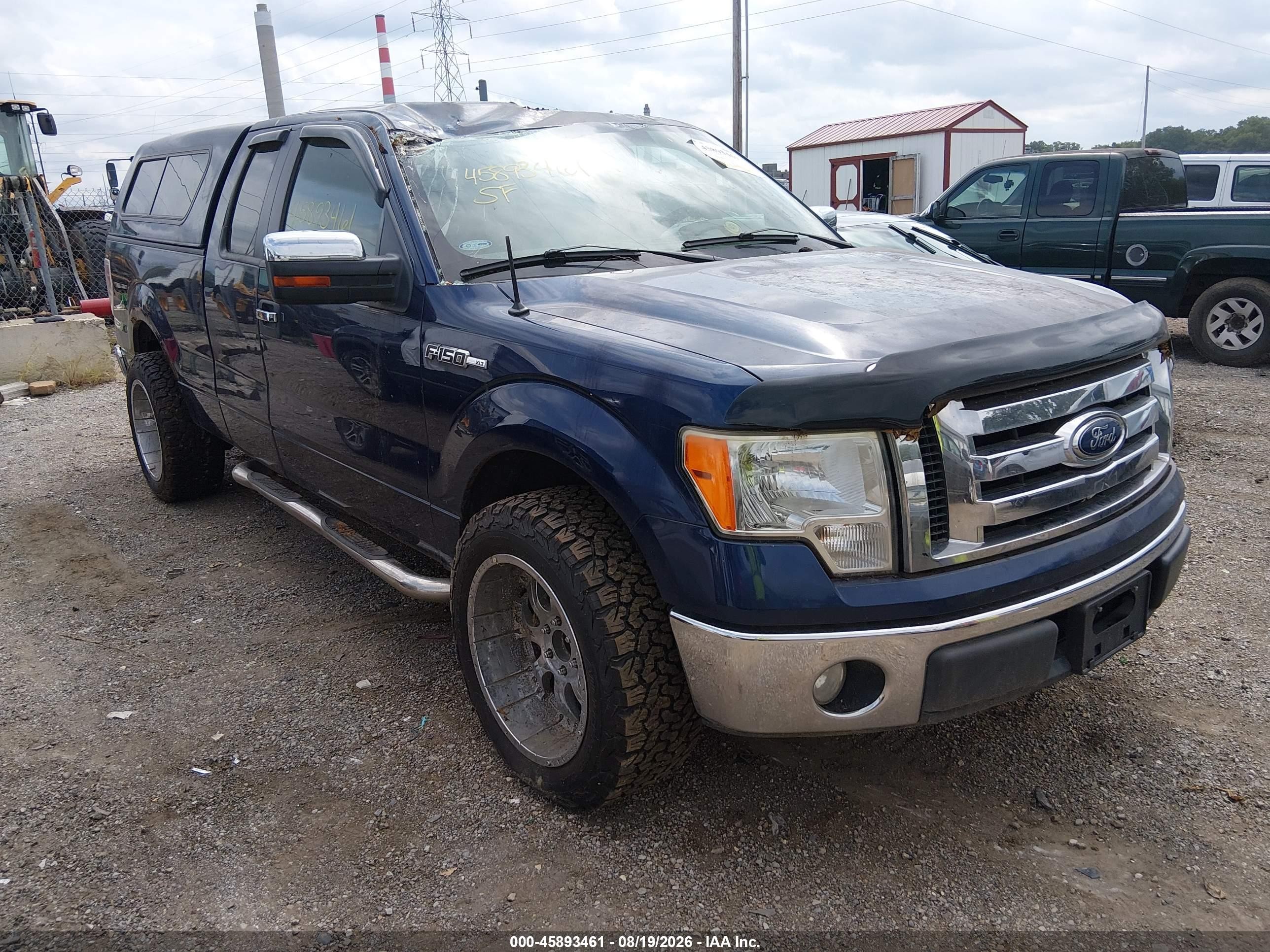 2009 Ford F-150 Lariat/xl/xlt Blue vin: 1FTRX12V39KC51565
