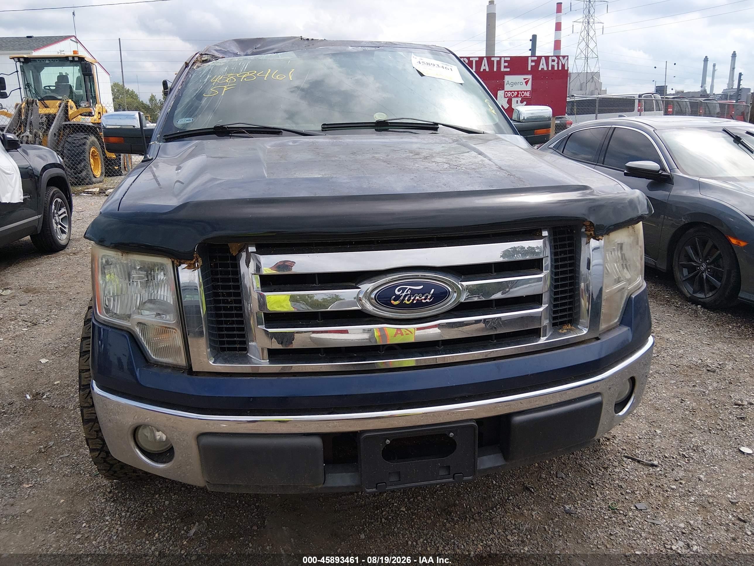 2009 Ford F-150 Lariat/xl/xlt Blue vin: 1FTRX12V39KC51565