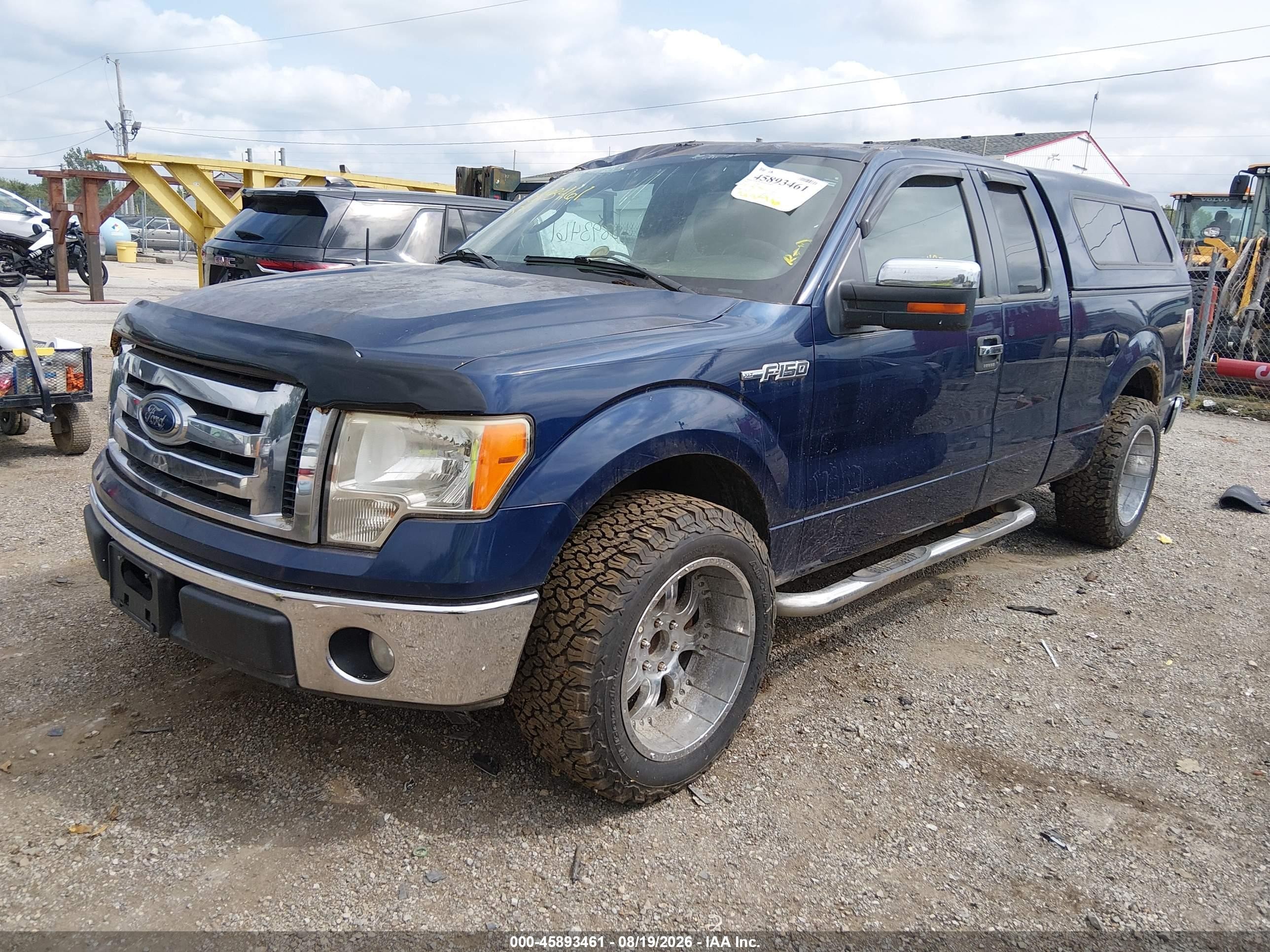 2009 Ford F-150 Lariat/xl/xlt Blue vin: 1FTRX12V39KC51565