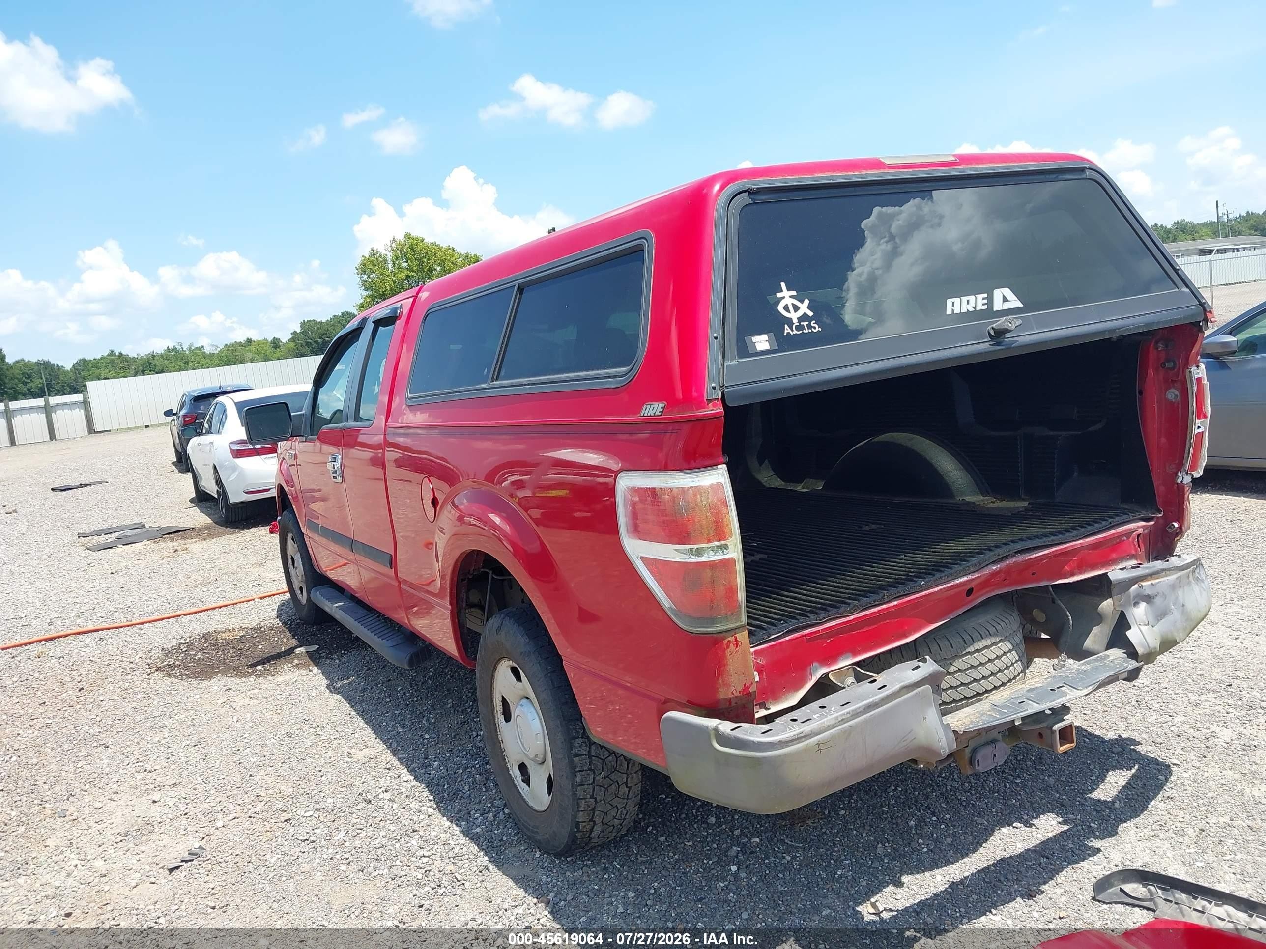 2009 Ford F-150 Lariat/xl/xlt Red vin: 1FTRX12V59KC71042