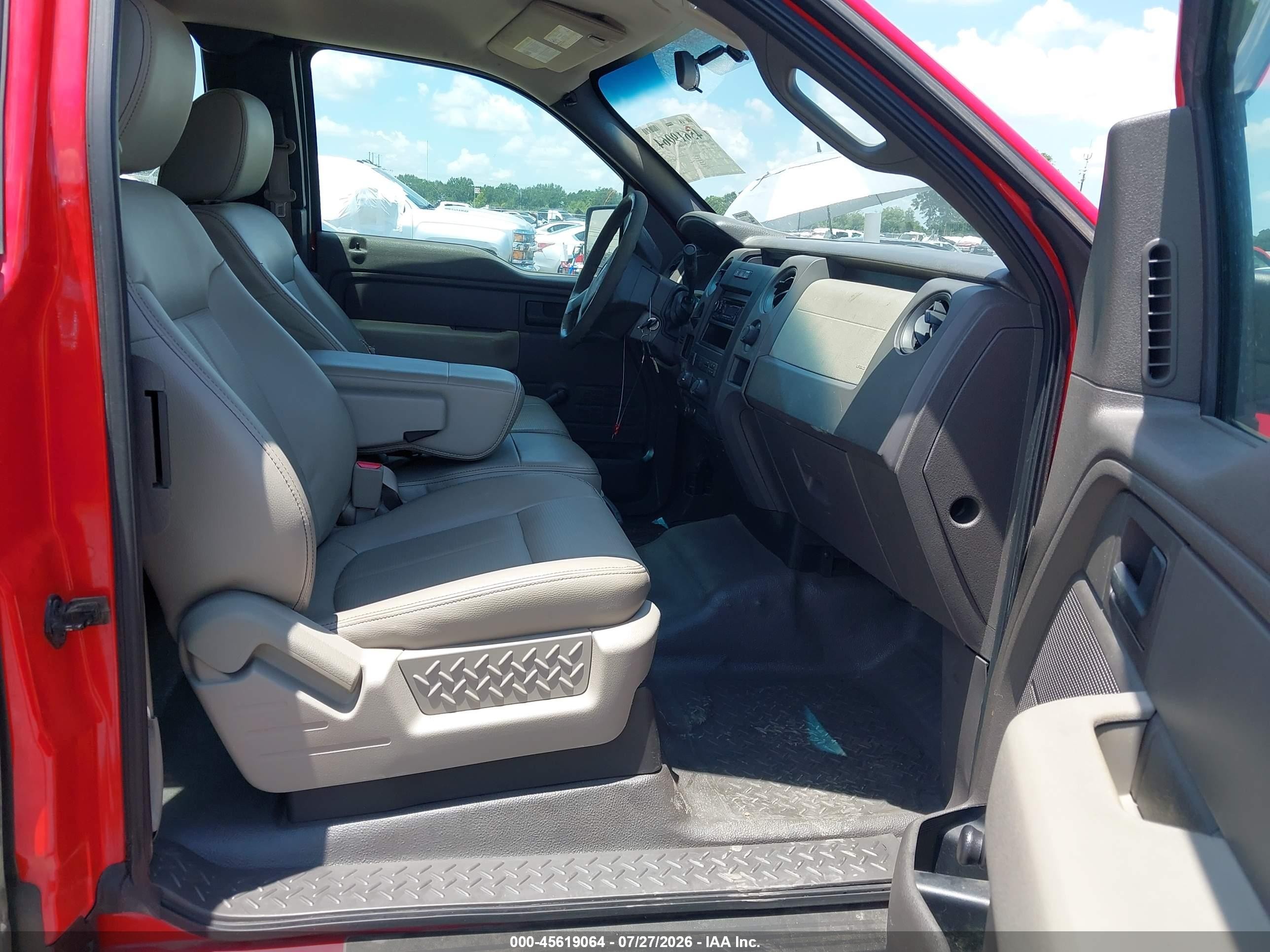 2009 Ford F-150 Lariat/xl/xlt Red vin: 1FTRX12V59KC71042