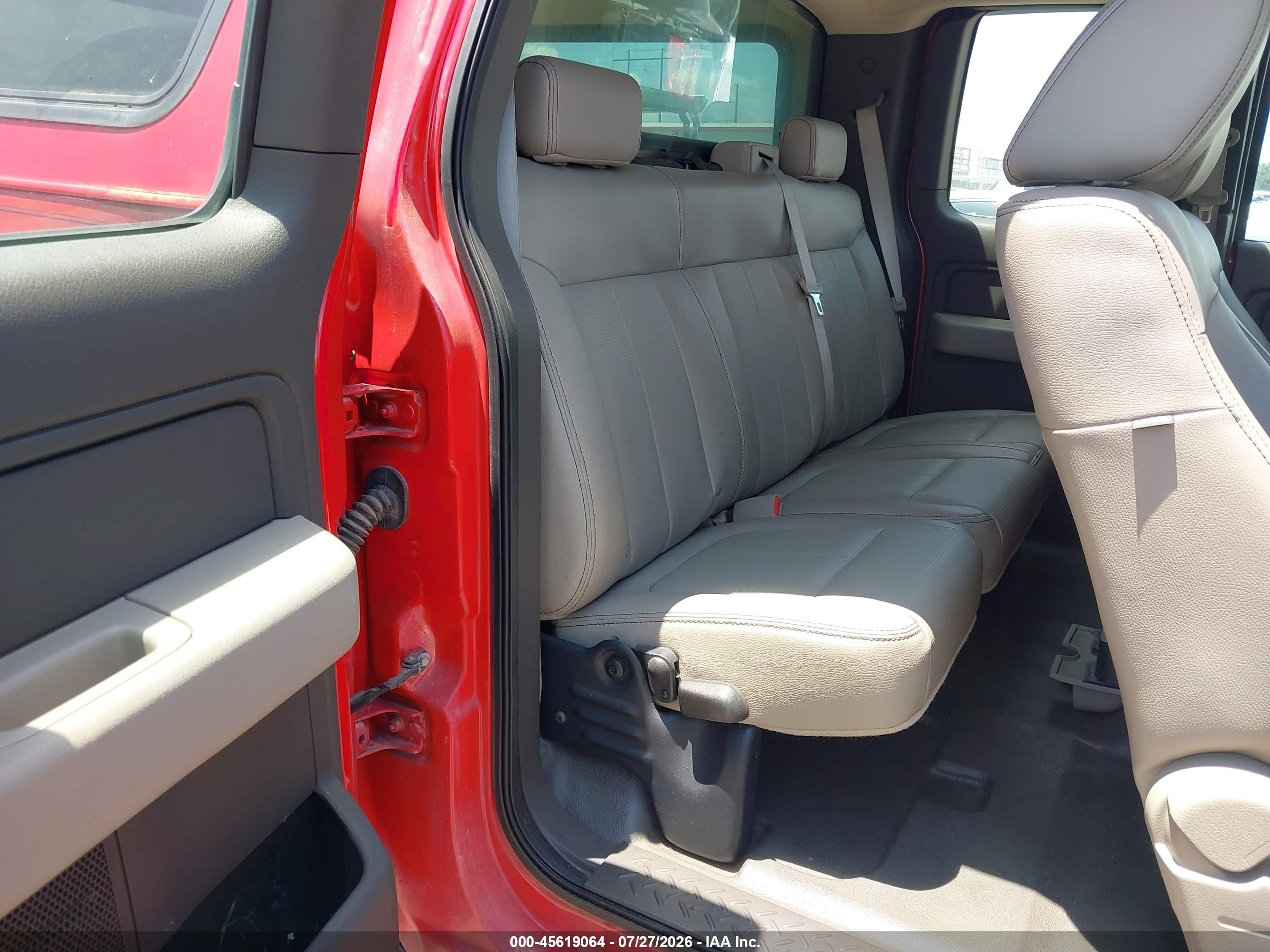 2009 Ford F-150 Lariat/xl/xlt Red vin: 1FTRX12V59KC71042