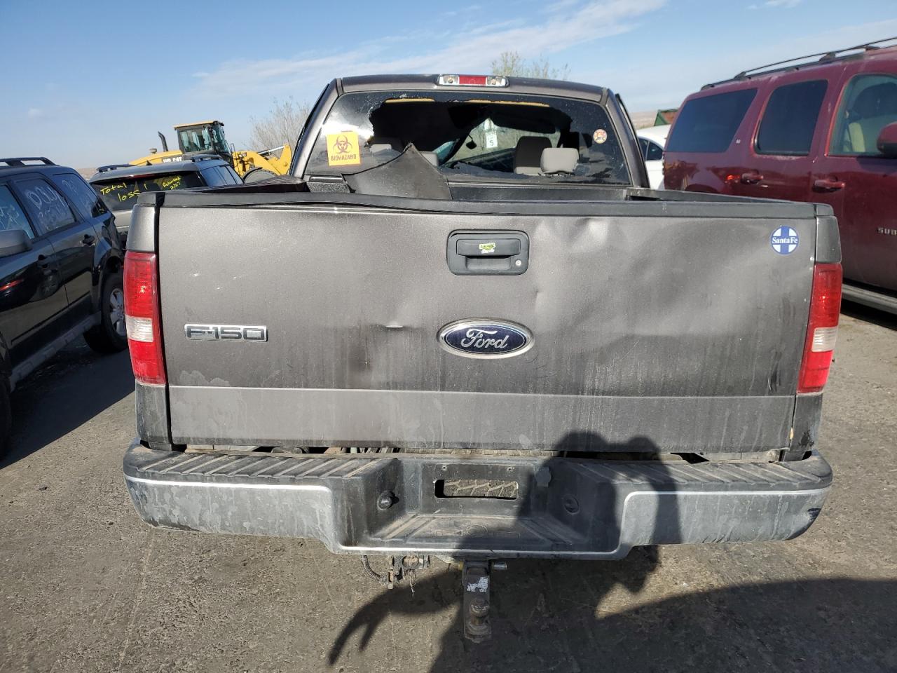 2007 Ford F150  Серебряный vin: 1FTRX12V87KC43328