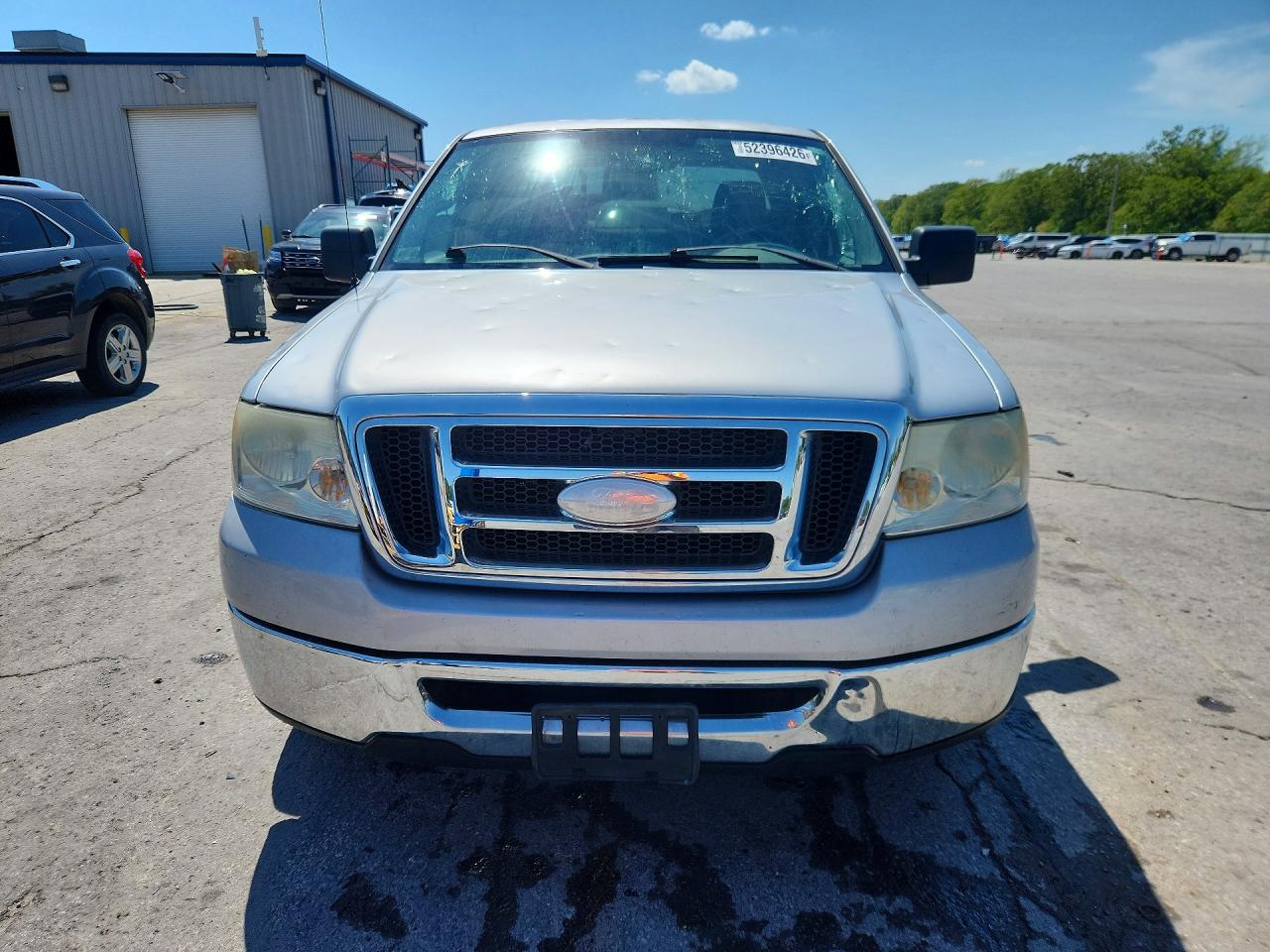 2007 Ford F150 Silver vin: 1FTRX12V97FB86100