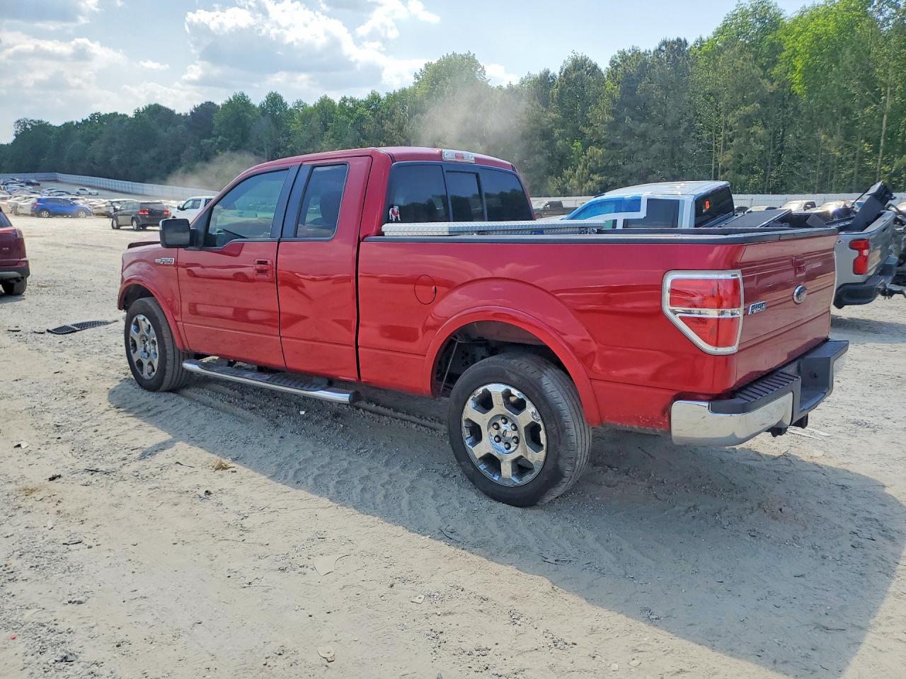 2009 Ford F150 Super Cab Maroon vin: 1FTRX12V99FA67742