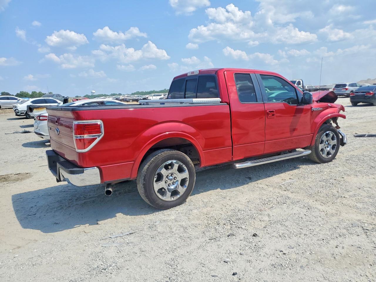 2009 Ford F150 Super Cab Maroon vin: 1FTRX12V99FA67742