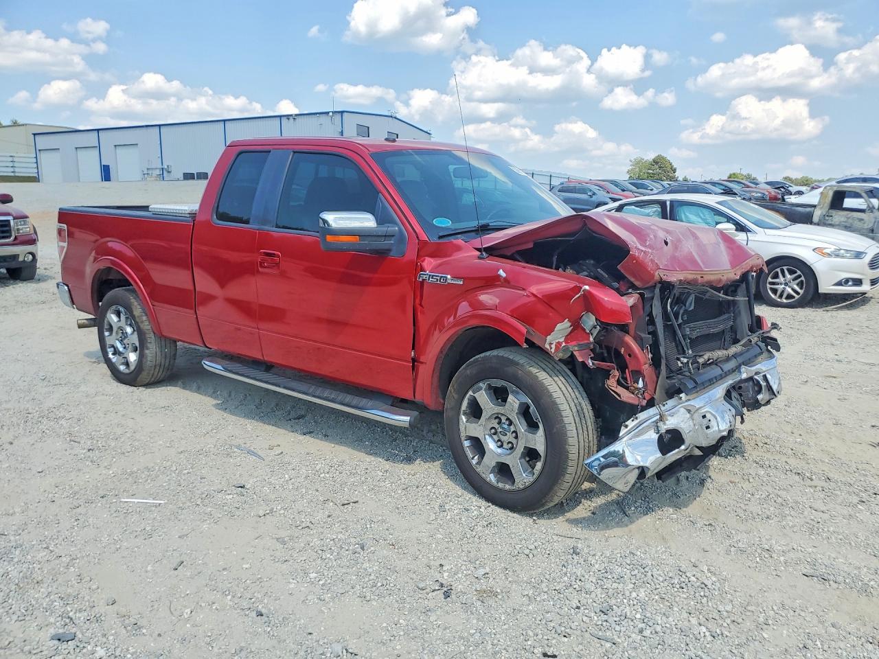 2009 Ford F150 Super Cab Maroon vin: 1FTRX12V99FA67742